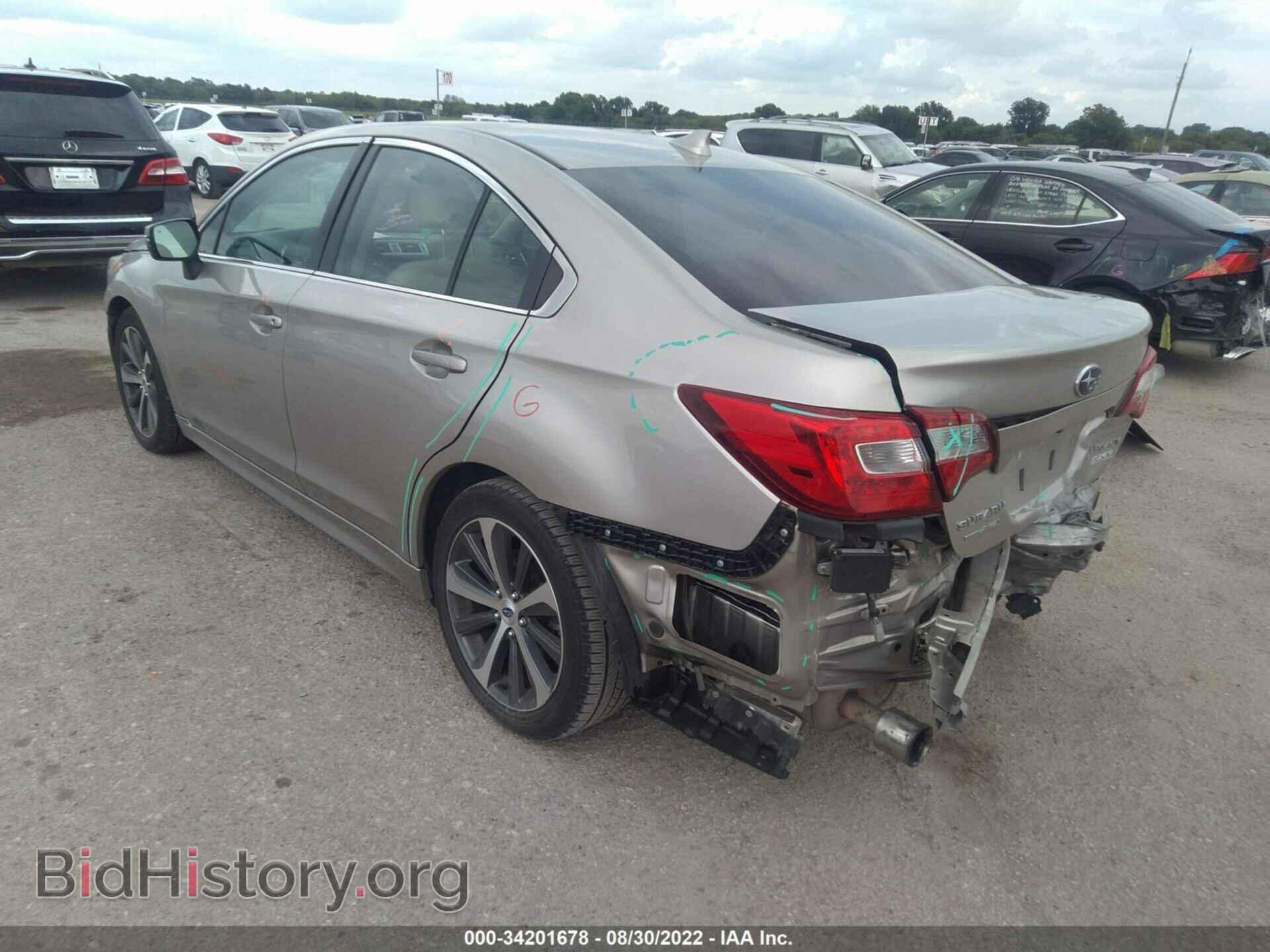 2017 SUBARU LEGACY - VIN: 4S3BNAN62H3003733 - Фото 3