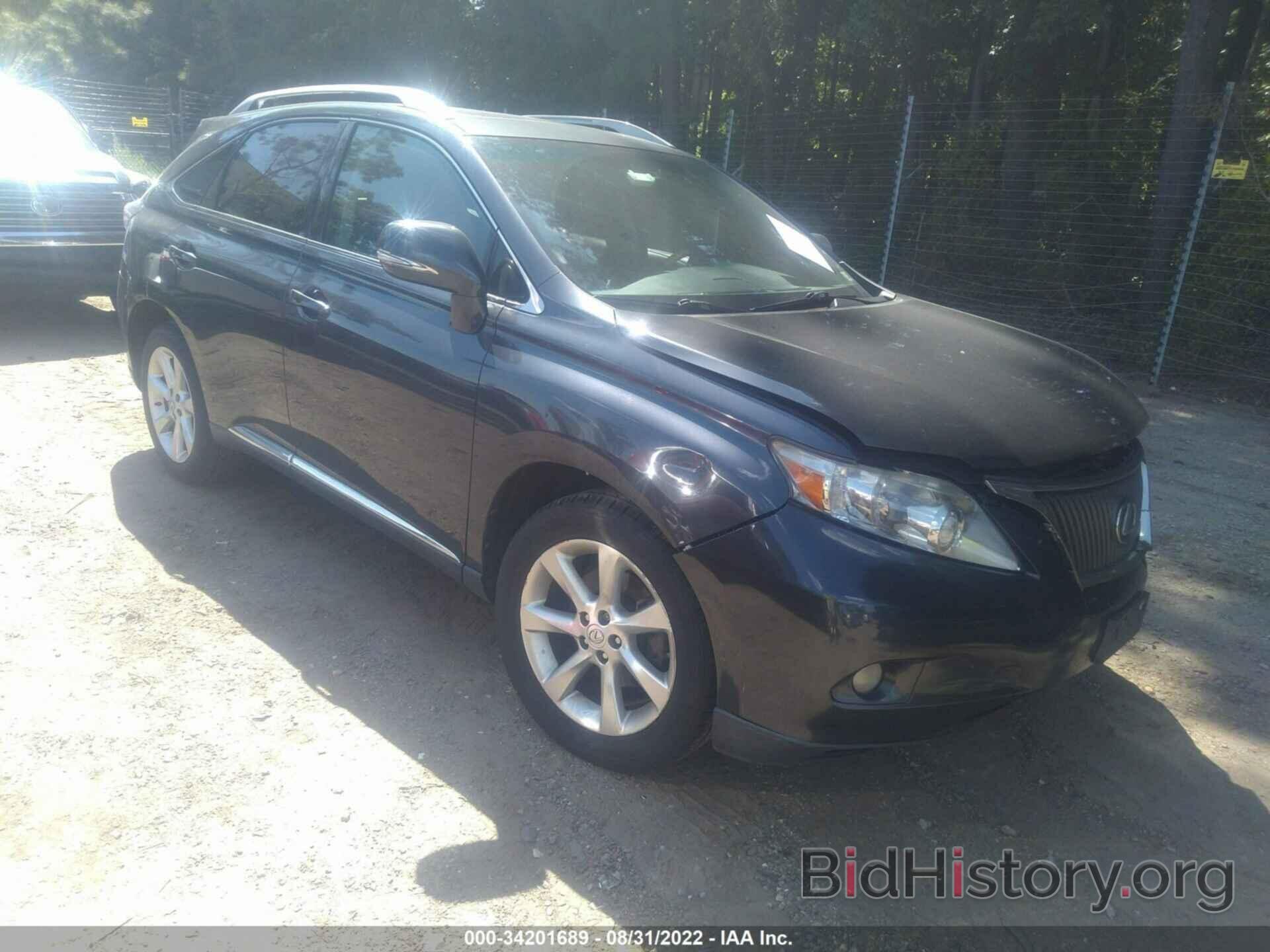 Photo 2T2BK1BAXAC015462 - LEXUS RX 350 2010