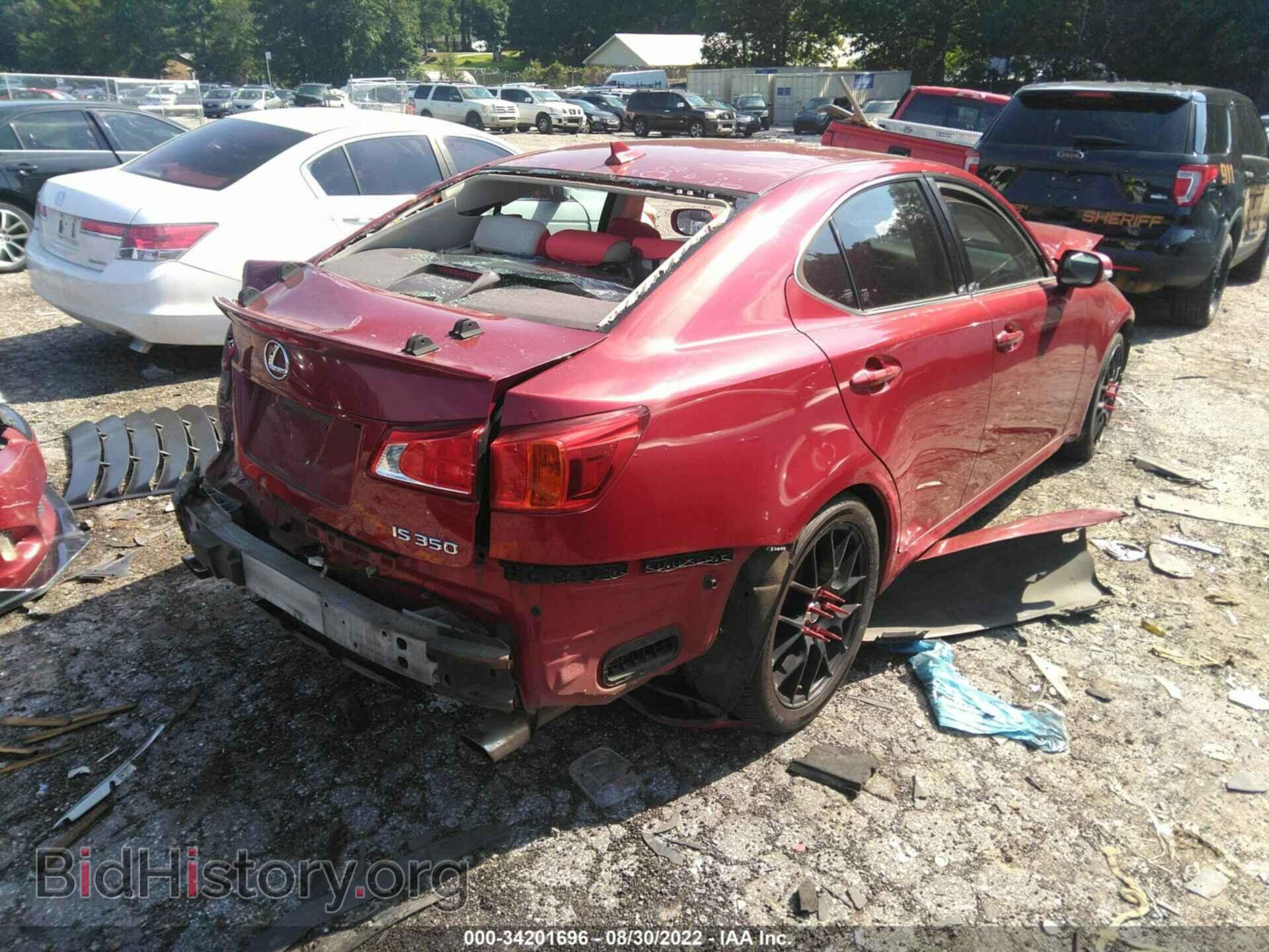 2009 LEXUS IS 350 - VIN: JTHBE262892017241 - Фото 4