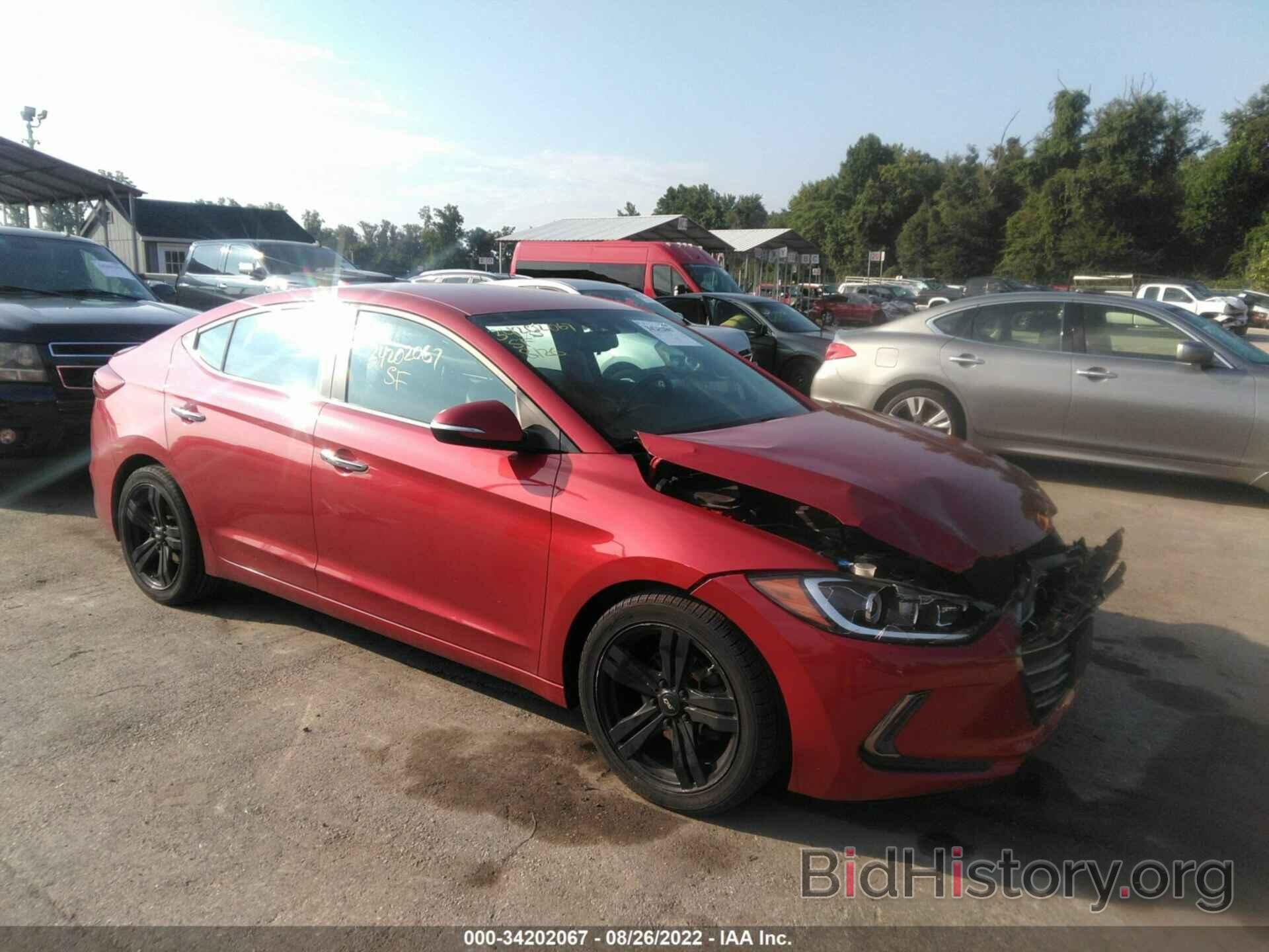 Photo 5NPD84LF1HH172750 - HYUNDAI ELANTRA 2017