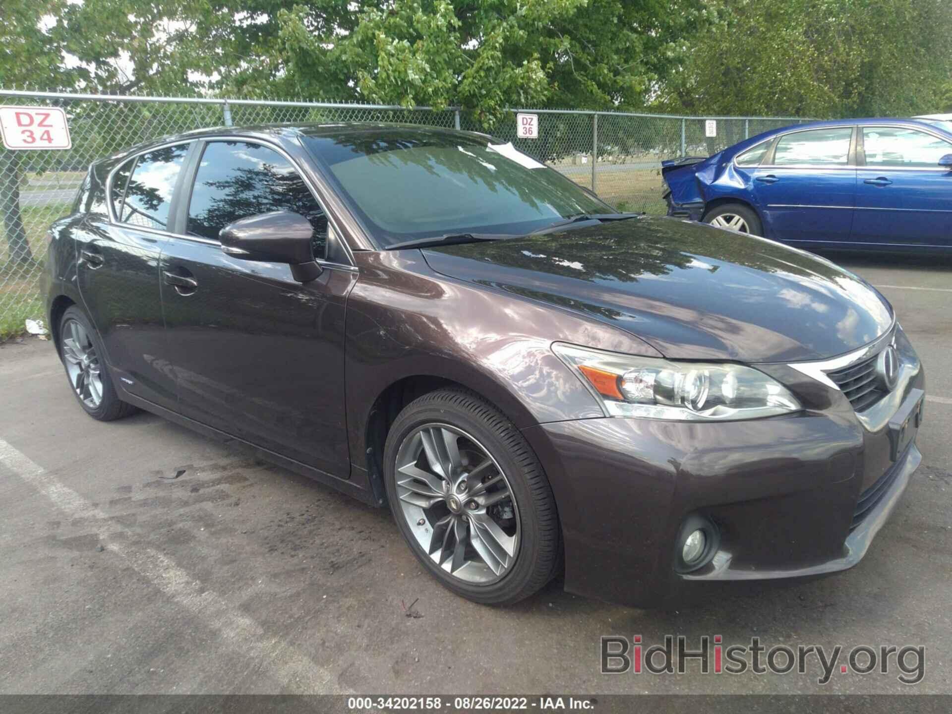 Photo JTHKD5BH1C2081983 - LEXUS CT 200H 2012