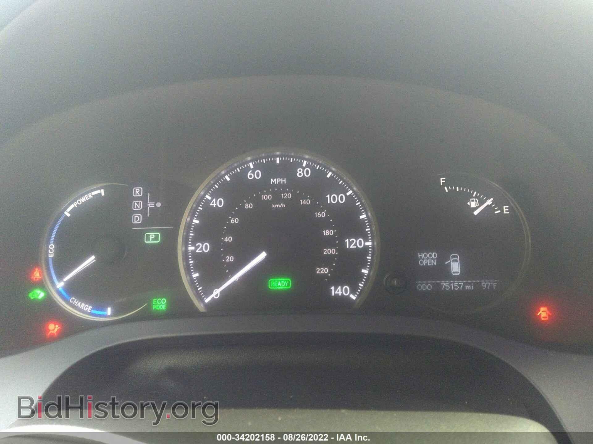 2012 LEXUS CT 200H - VIN: JTHKD5BH1C2081983 - Photo 7