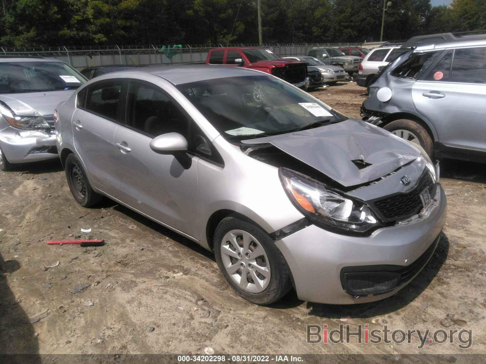 Photo KNADM4A34D6222160 - KIA RIO 2013