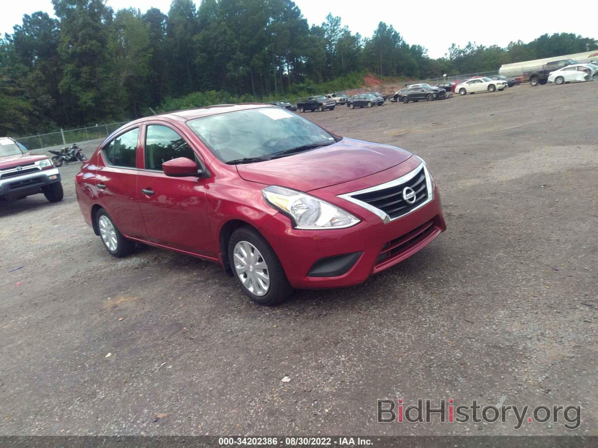 Фотография 3N1CN7AP8KL875015 - NISSAN VERSA SEDAN 2019