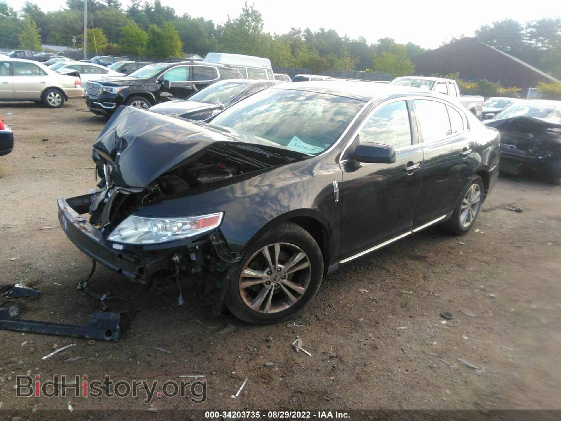 2009 LINCOLN MKS - VIN: 1LNHM93R79G604571 - Фото 2