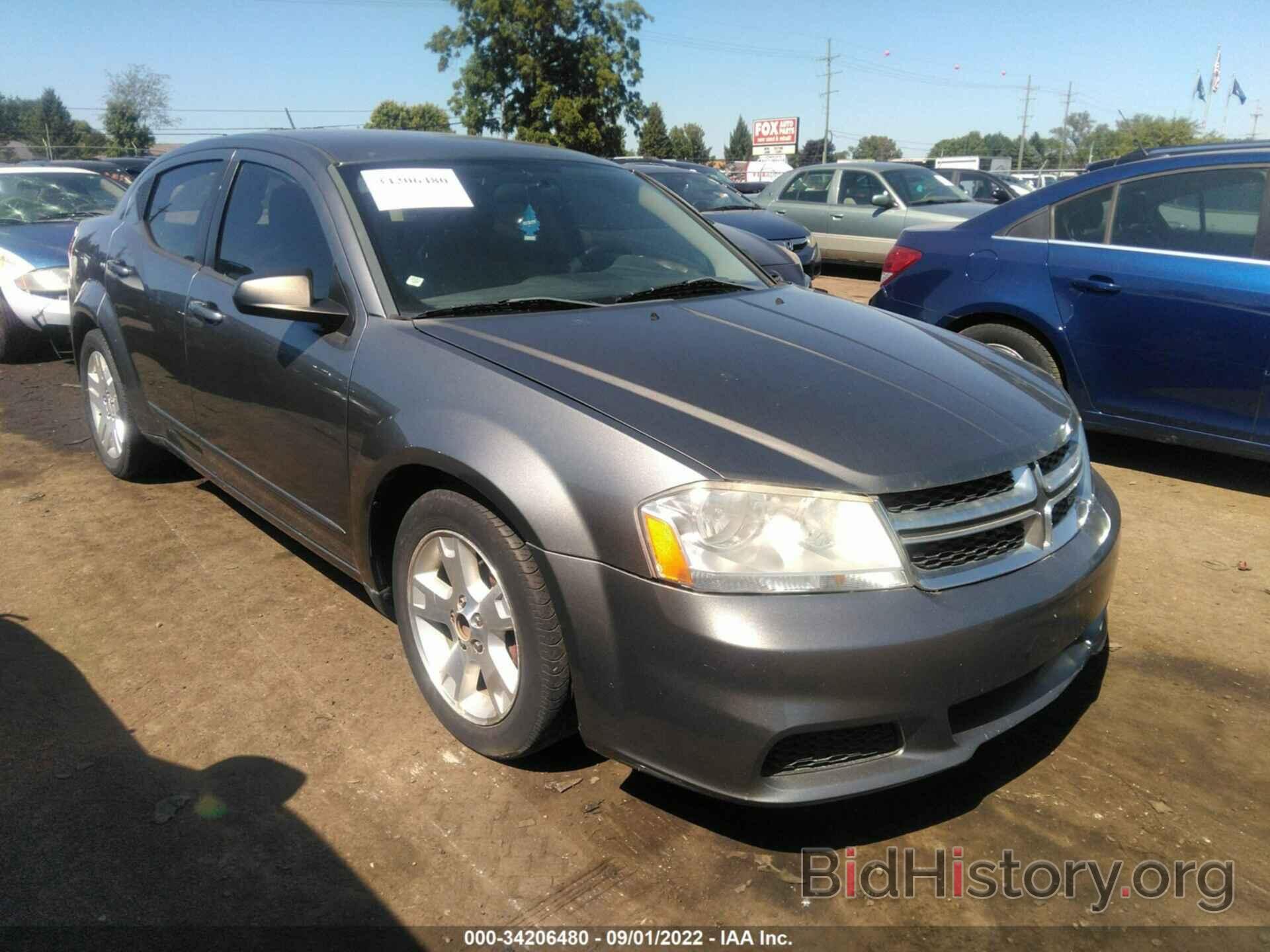 Photo 1C3CDZAG9CN264282 - DODGE AVENGER 2012