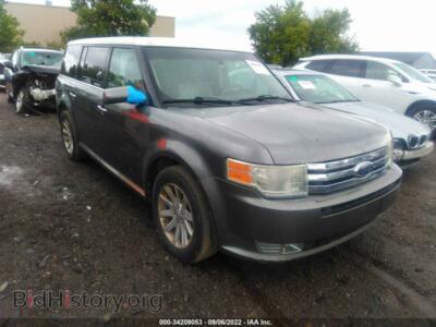 2010 Ford FLEX SEL, gray — VIN 2FMGK5CC5ABA25466, IAAI
