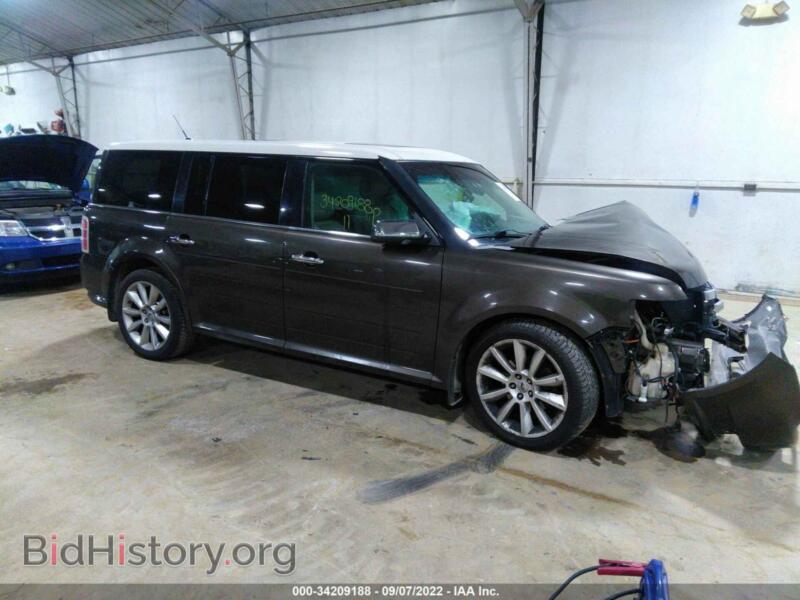 2011 Ford FLEX Limited/Titanium (VIN 2FMHK6DC4BBD13988) — фото 1 из 11, IAAI, повреждение: передняя часть