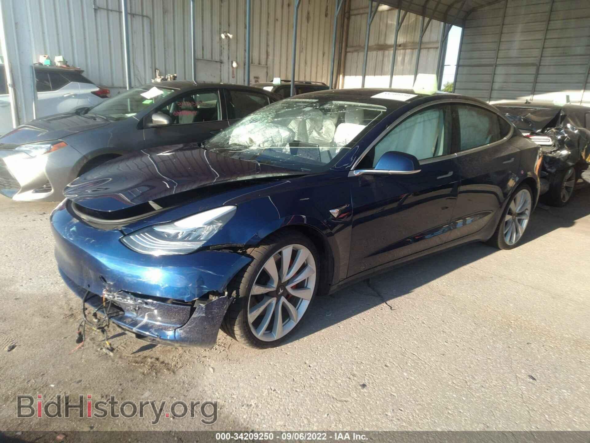 2018 TESLA MODEL 3 - VIN: 5YJ3E1EB3JF080735 - Фото 2