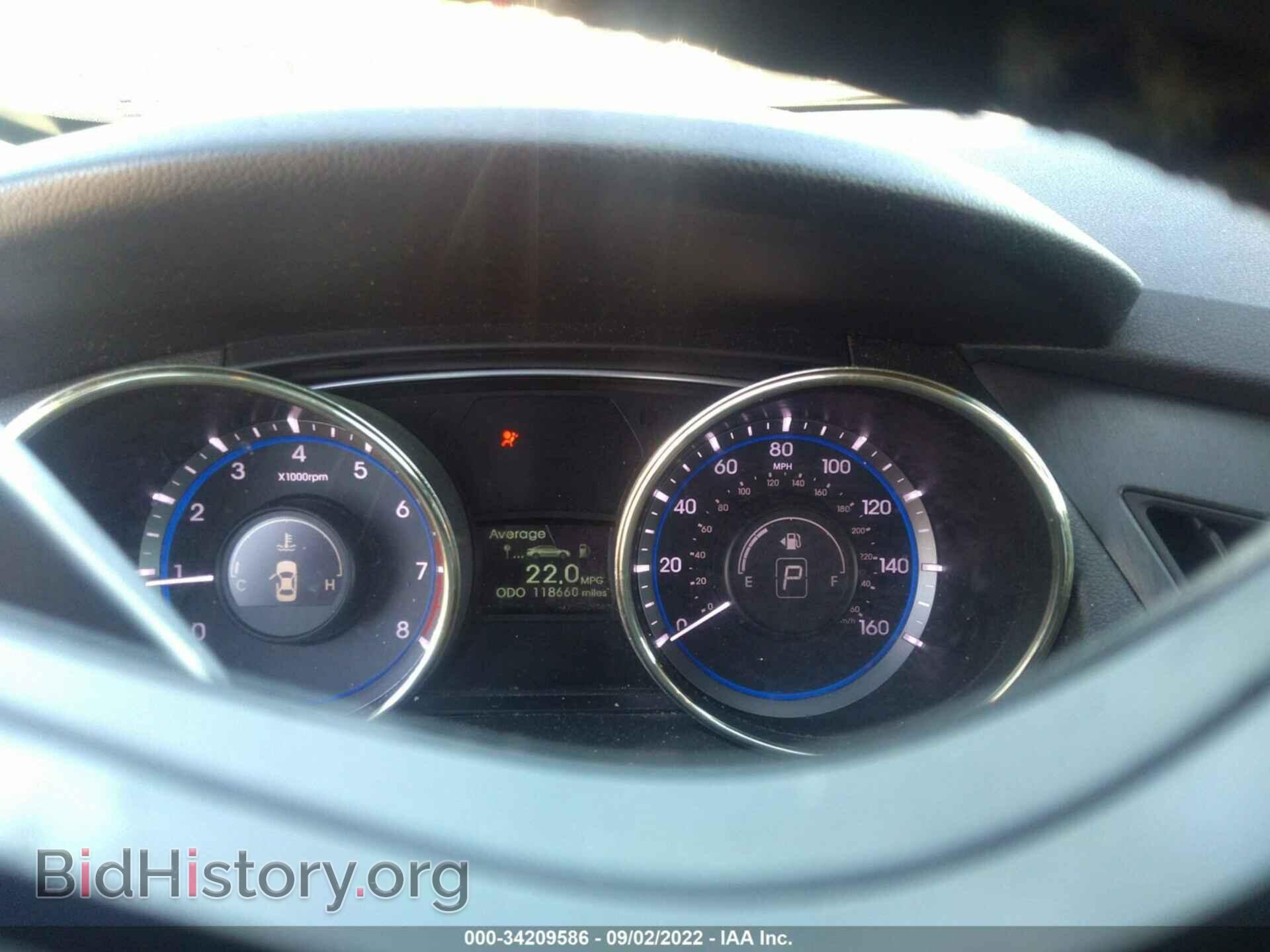 2012 HYUNDAI SONATA - VIN: 5NPEC4AB2CH441835 - Фото 7