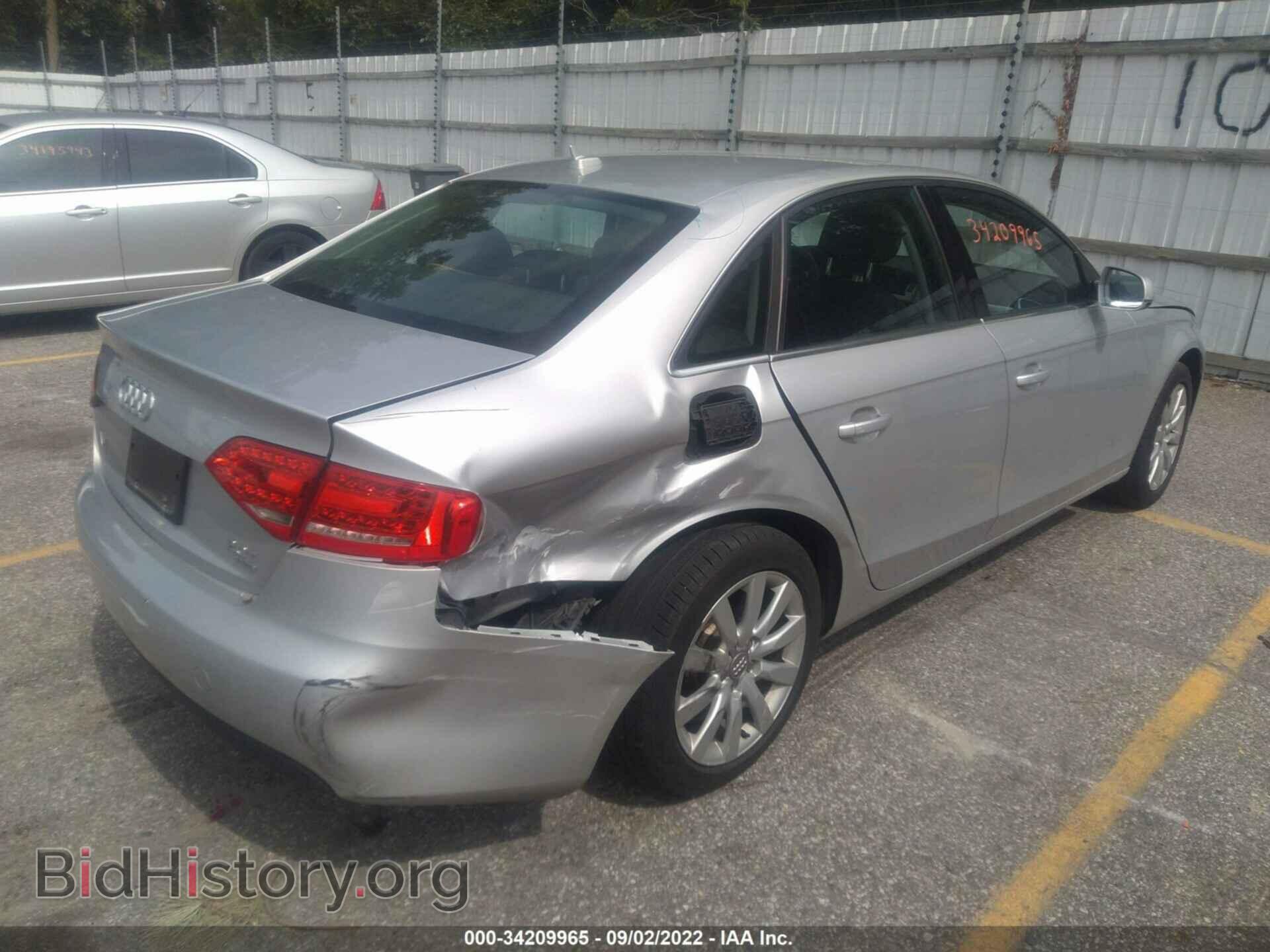 2012 AUDI A4 - VIN: WAUBFAFL4CN019332 - Фото 4