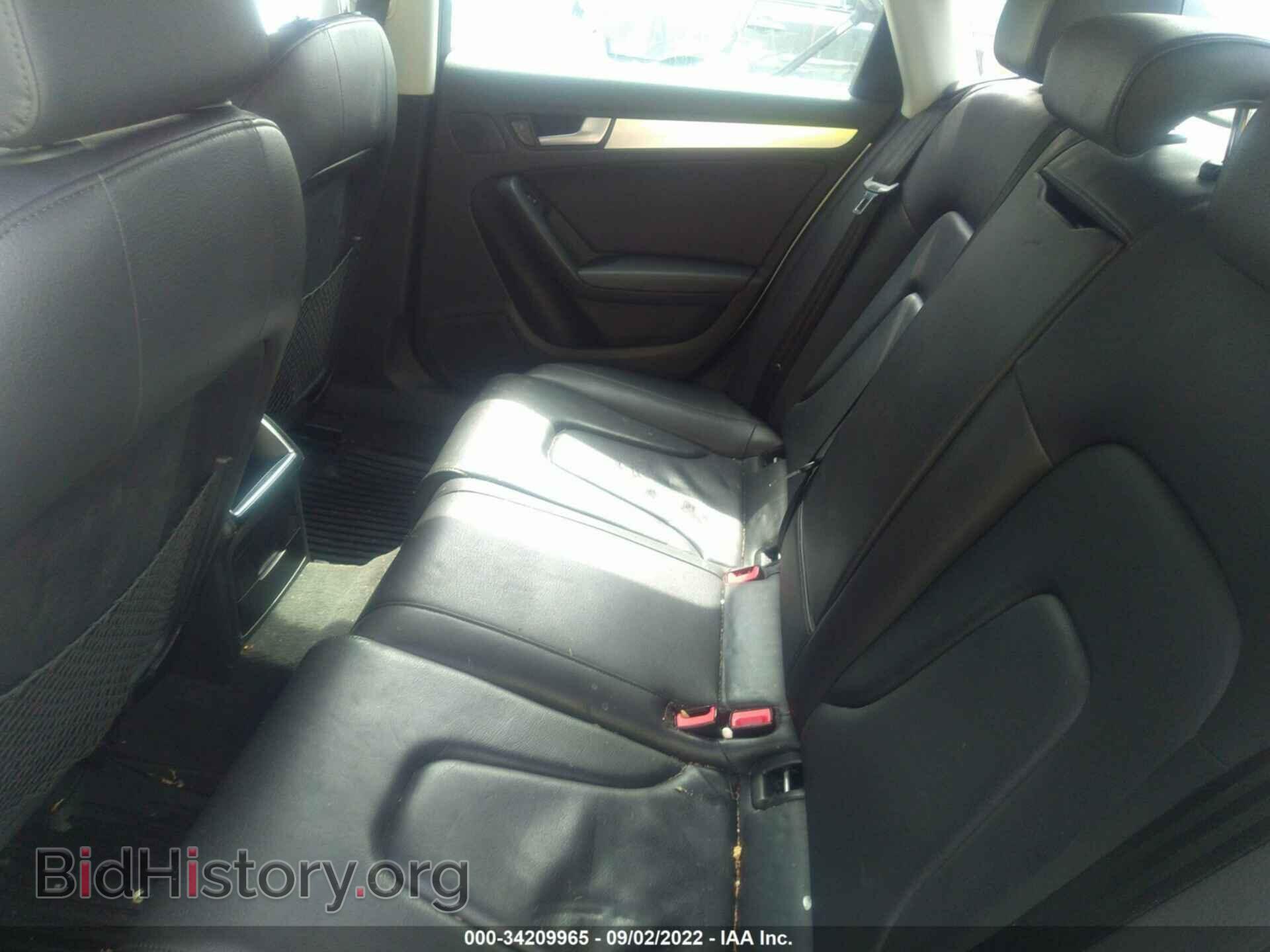 2012 AUDI A4 - VIN: WAUBFAFL4CN019332 - Фото 8