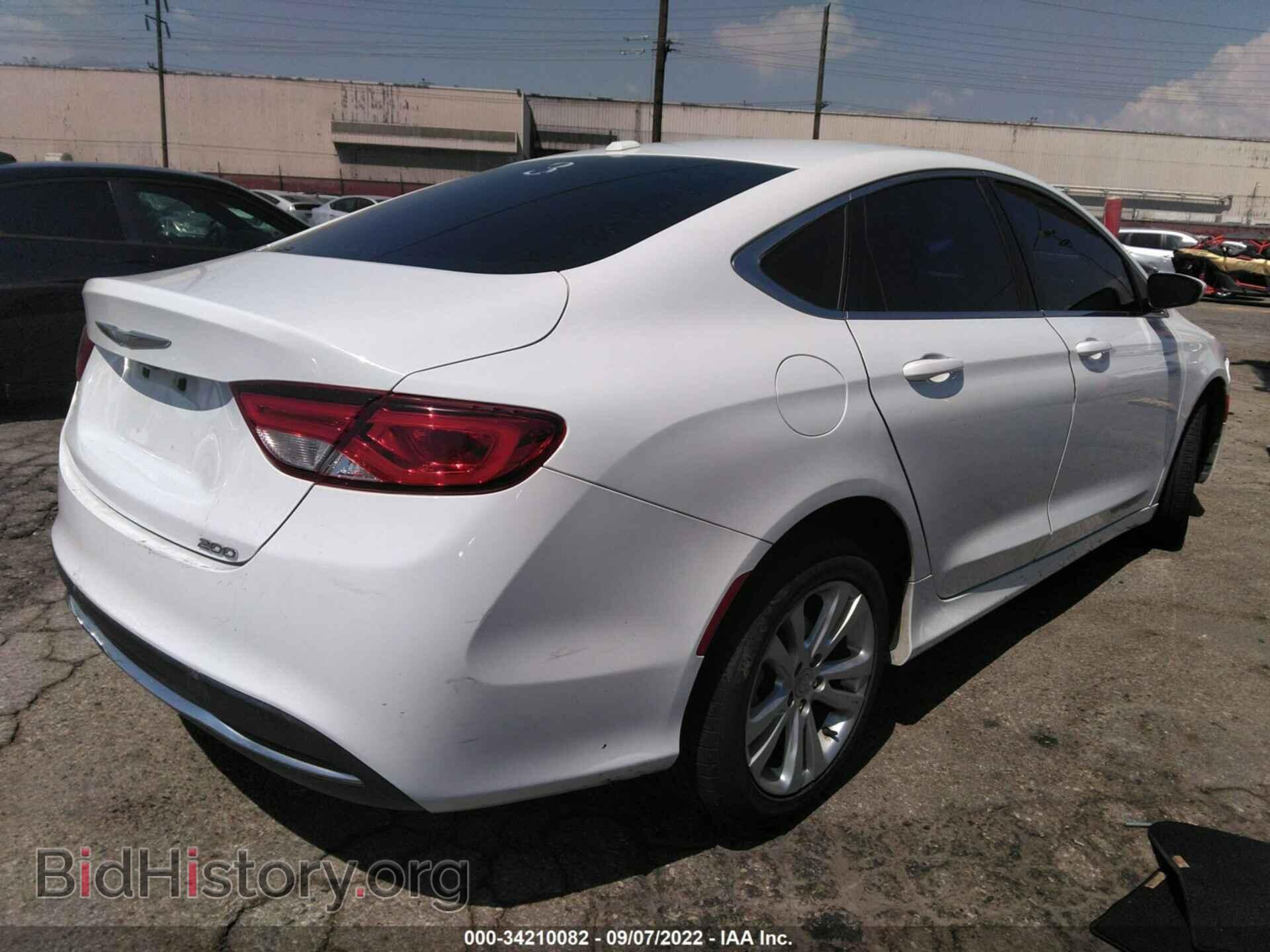 2015 CHRYSLER 200 - VIN: 1C3CCCAB3FN747520 - Фото 4