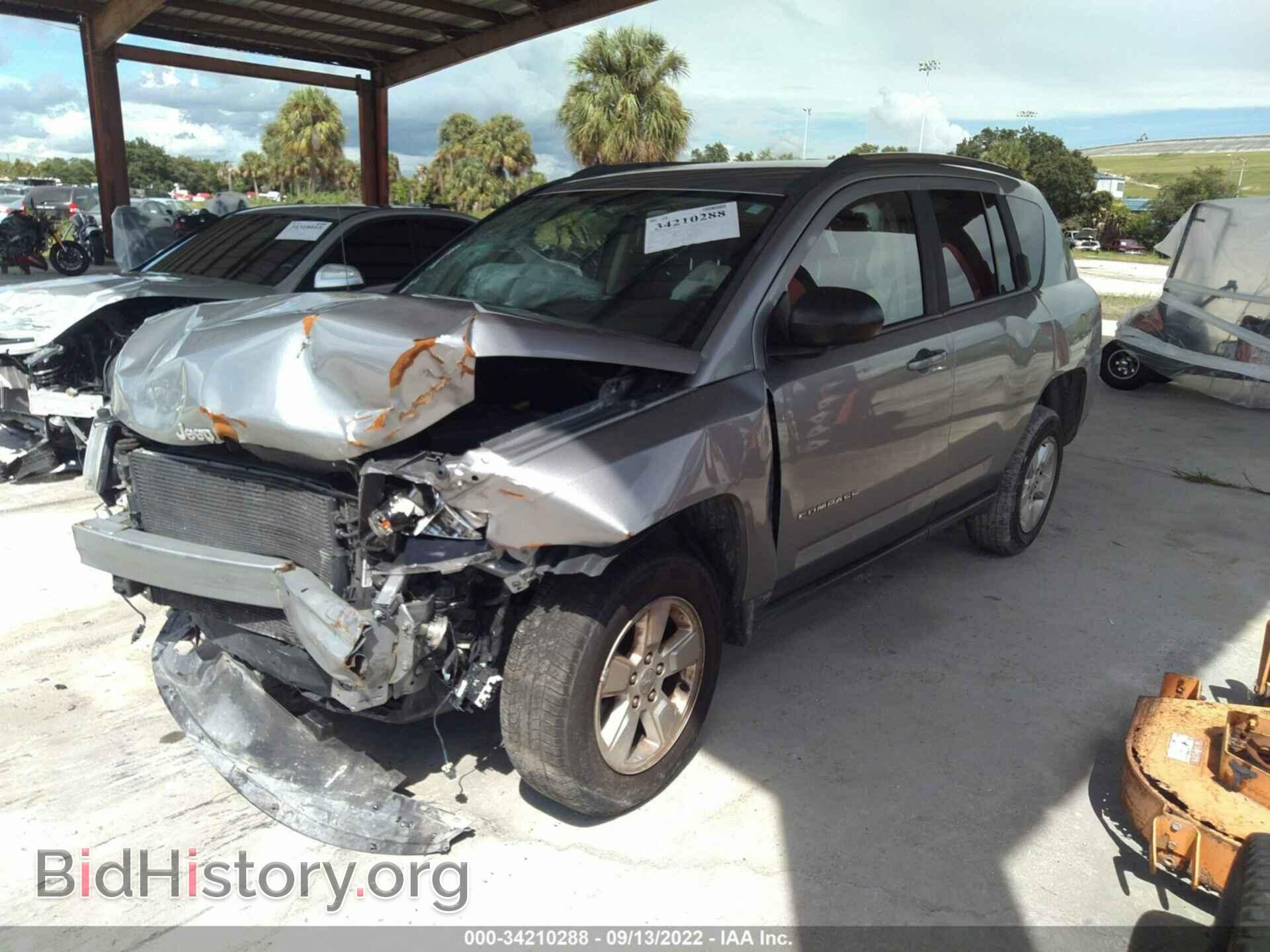2014 JEEP COMPASS - VIN: 1C4NJCBA7ED844448 - Фото 2