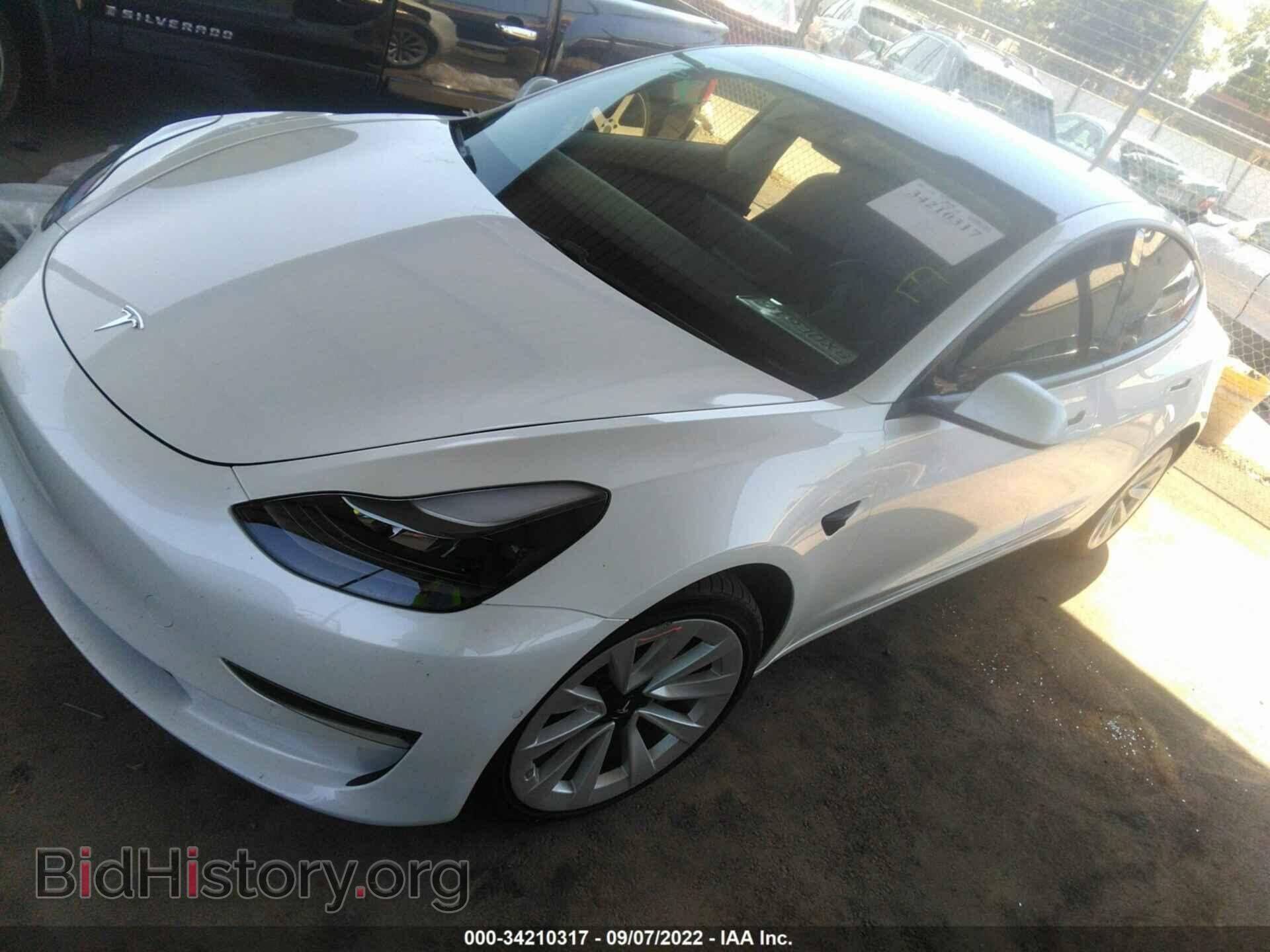 2021 TESLA MODEL 3 - VIN: 5YJ3E1EA9MF018218 - Фото 2