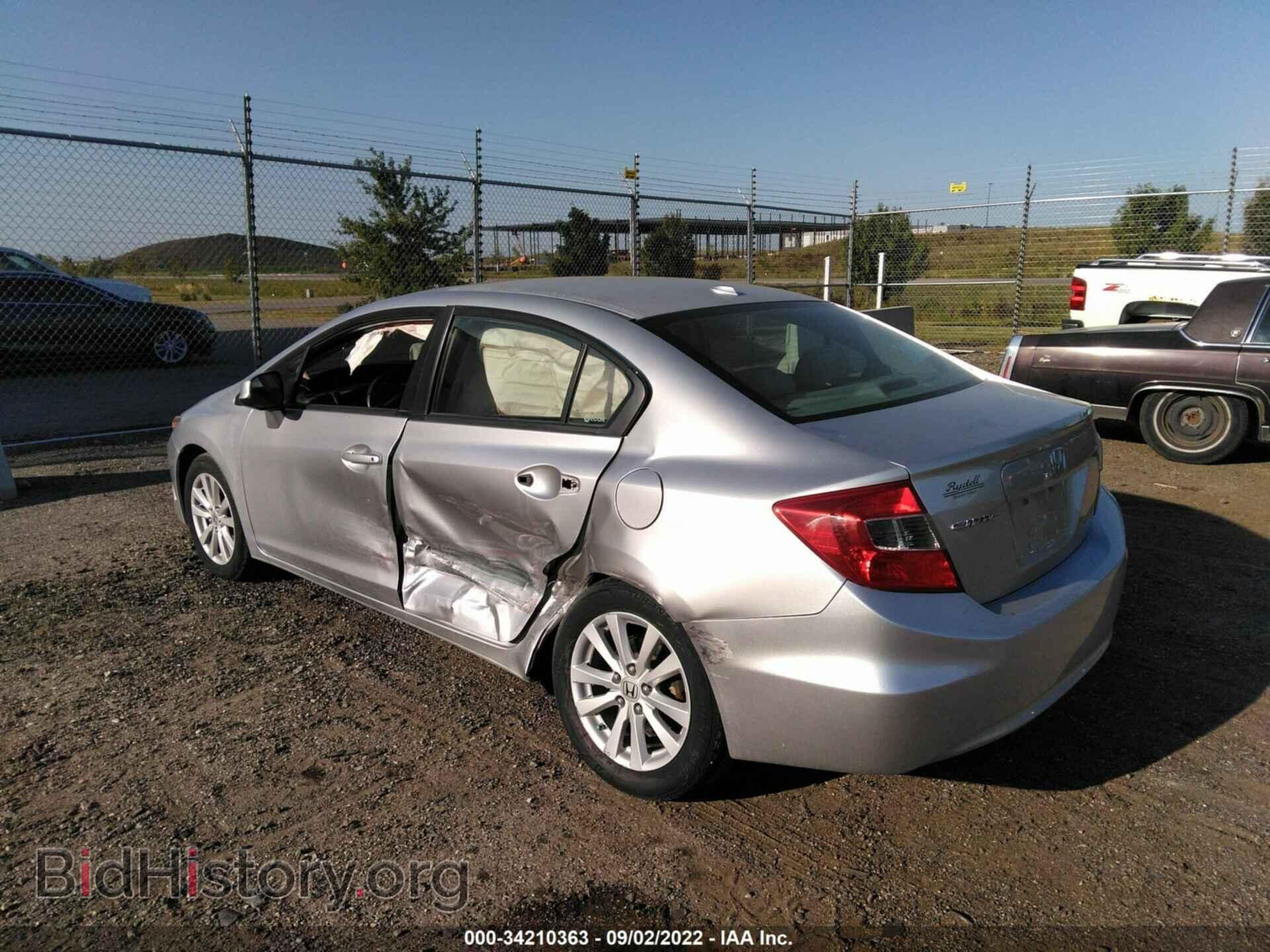 2012 HONDA CIVIC SDN - VIN: 2HGFB2F85CH309820 - Фото 3