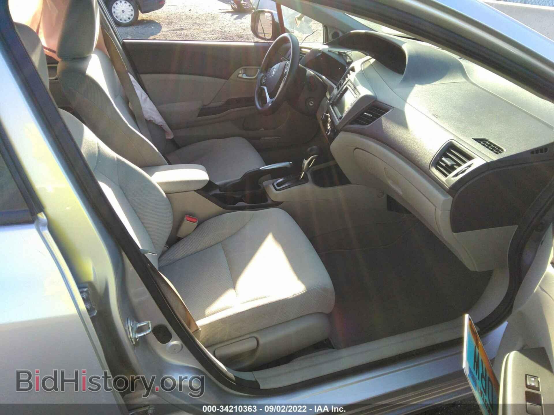 2012 HONDA CIVIC SDN - VIN: 2HGFB2F85CH309820 - Фото 5