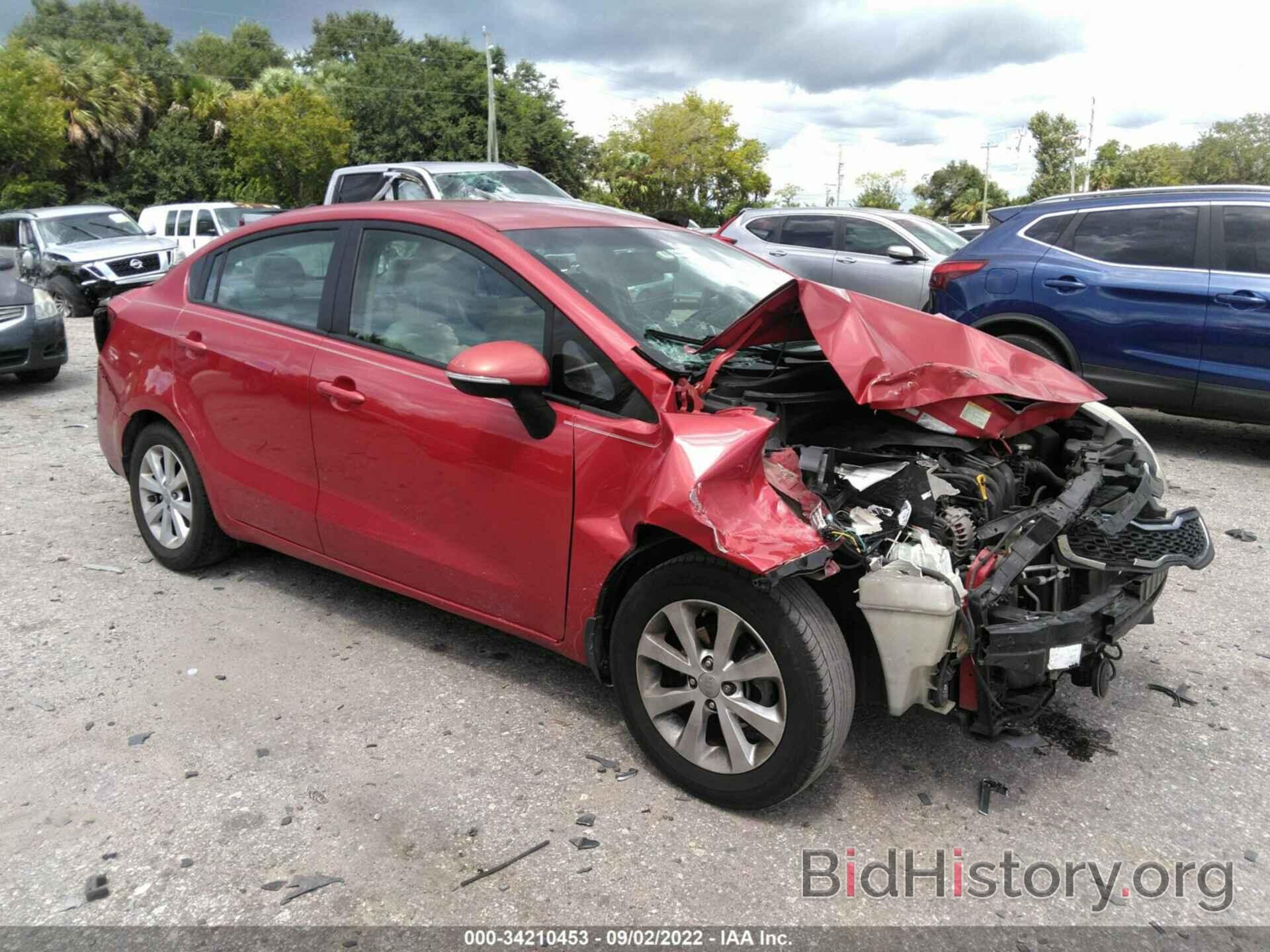 Photo KNADN4A35D6117222 - KIA RIO 2013