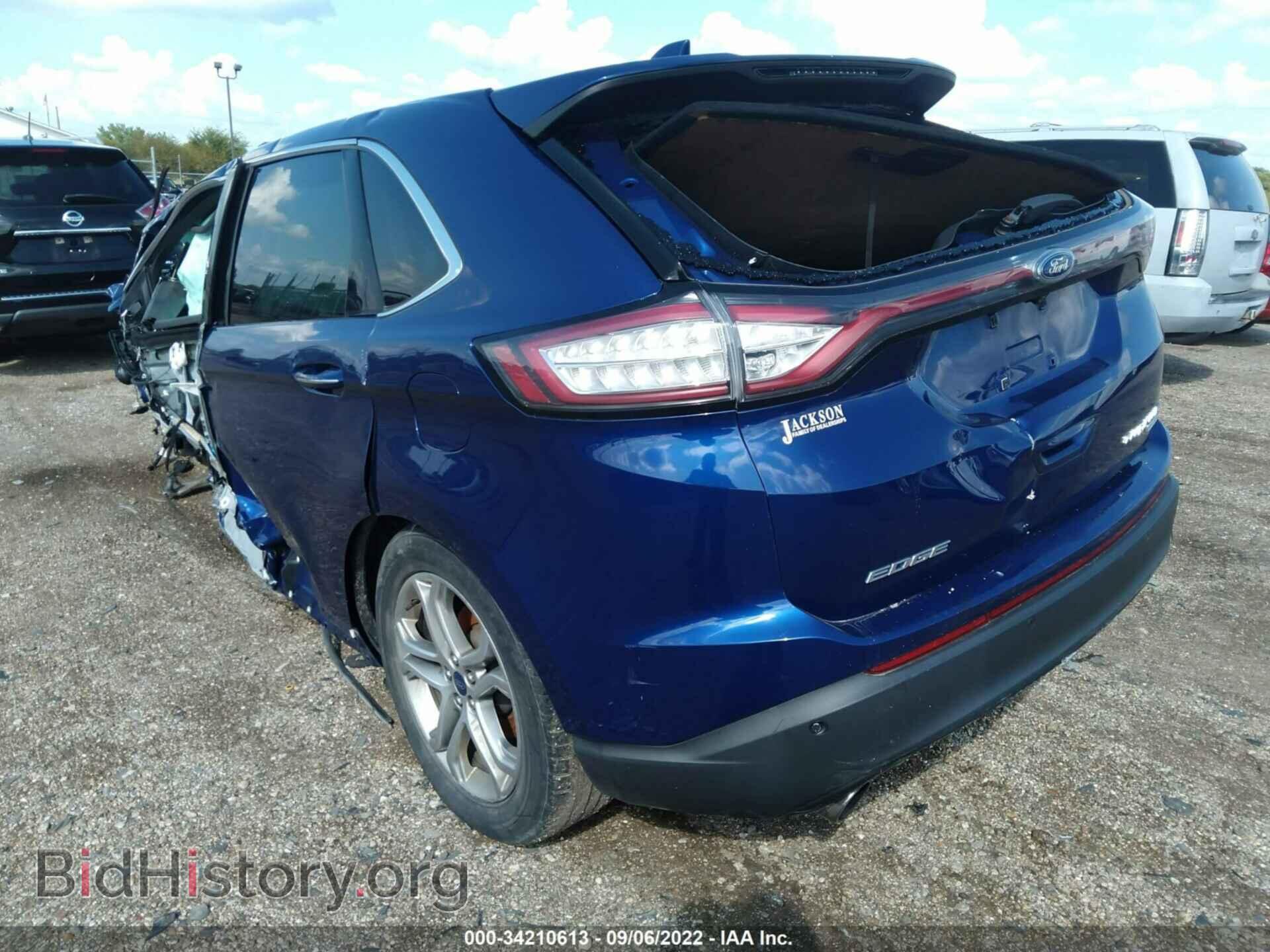 2015 FORD EDGE - VIN: 2FMTK4K96FBB28403 - Photo 3