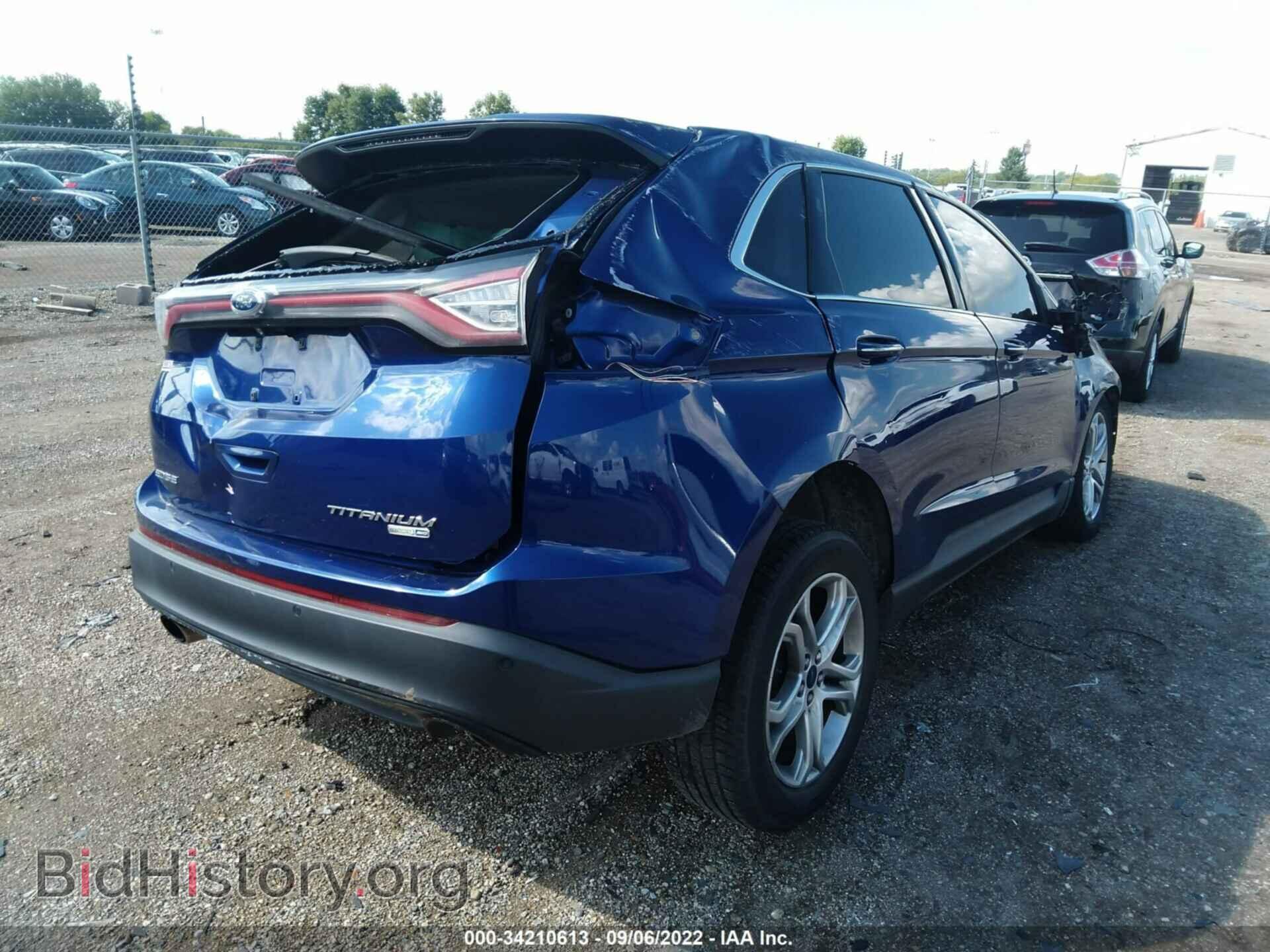 2015 FORD EDGE - VIN: 2FMTK4K96FBB28403 - Photo 4