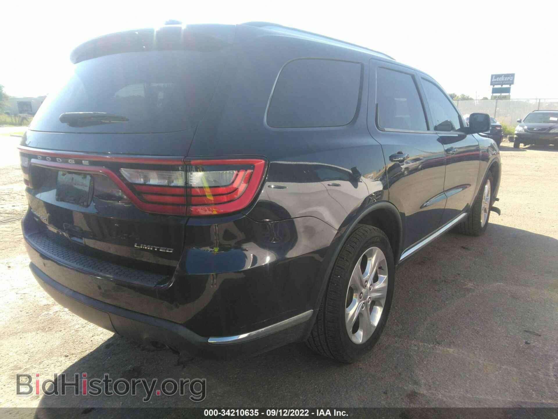 2014 DODGE DURANGO - VIN: 1C4RDJDG8EC552425 - Photo 4