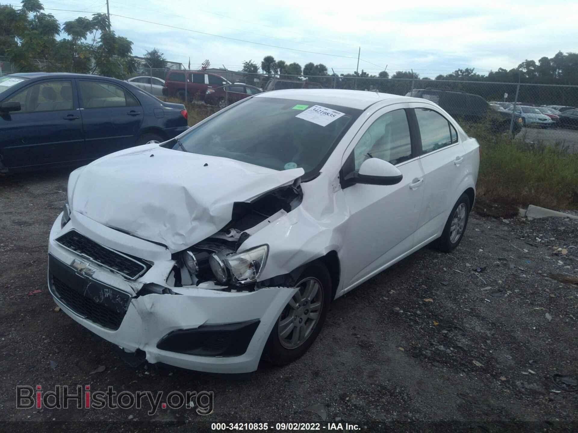 2014 CHEVROLET SONIC - VIN: 1G1JC5SH2E4120225 - Фото 2