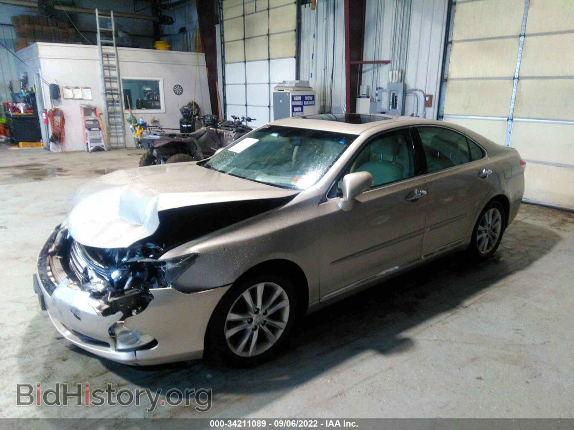 2011 LEXUS ES 350 - VIN: JTHBK1EG3B2456126 - Фото 2