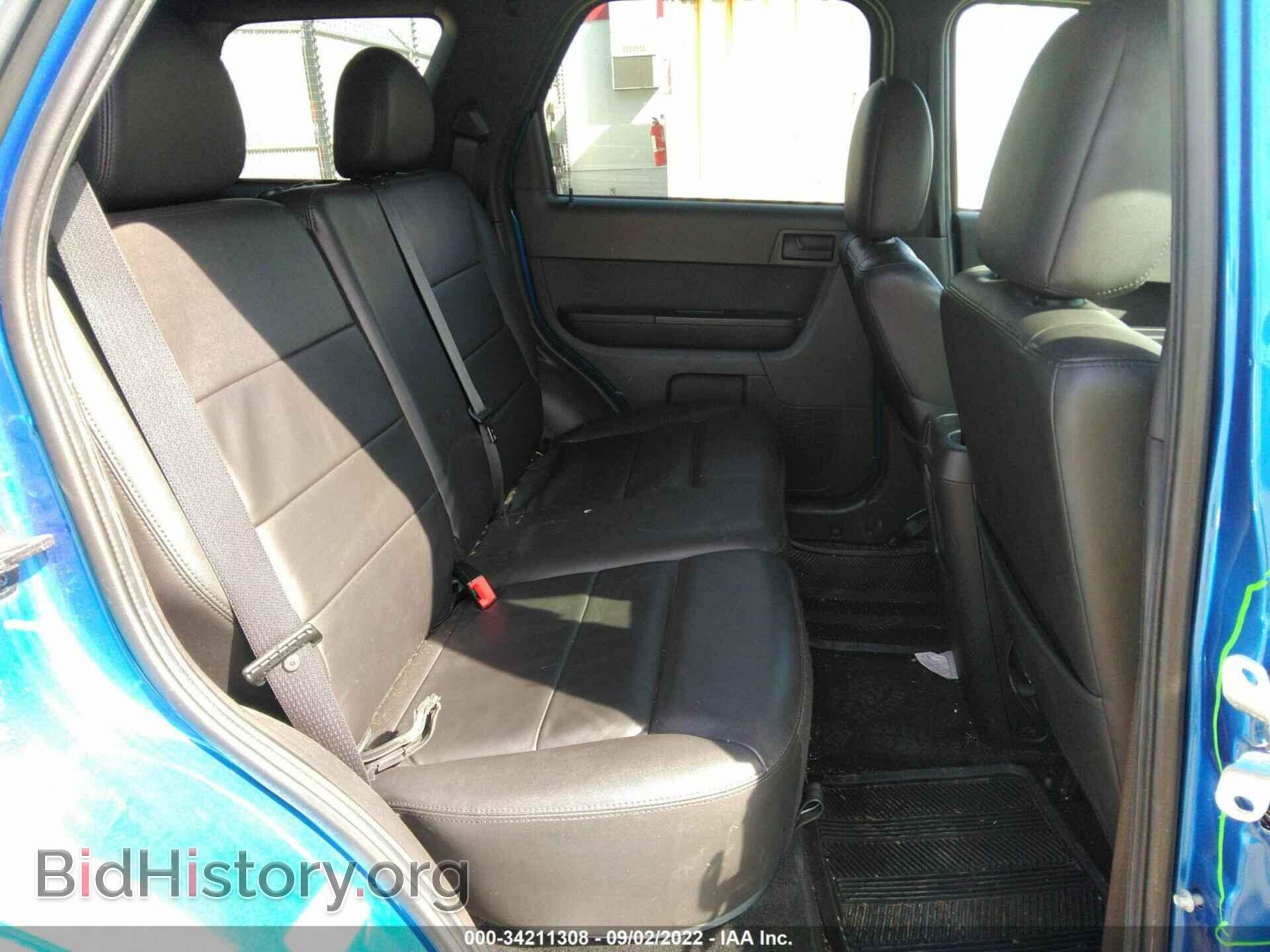 2011 FORD ESCAPE - VIN: 1FMCU9DG9BKB21867 - Фото 8