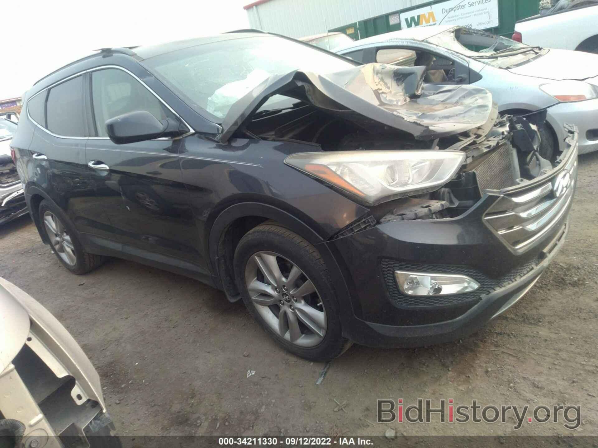 Photo 5XYZU3LA6DG017533 - HYUNDAI SANTA FE 2013