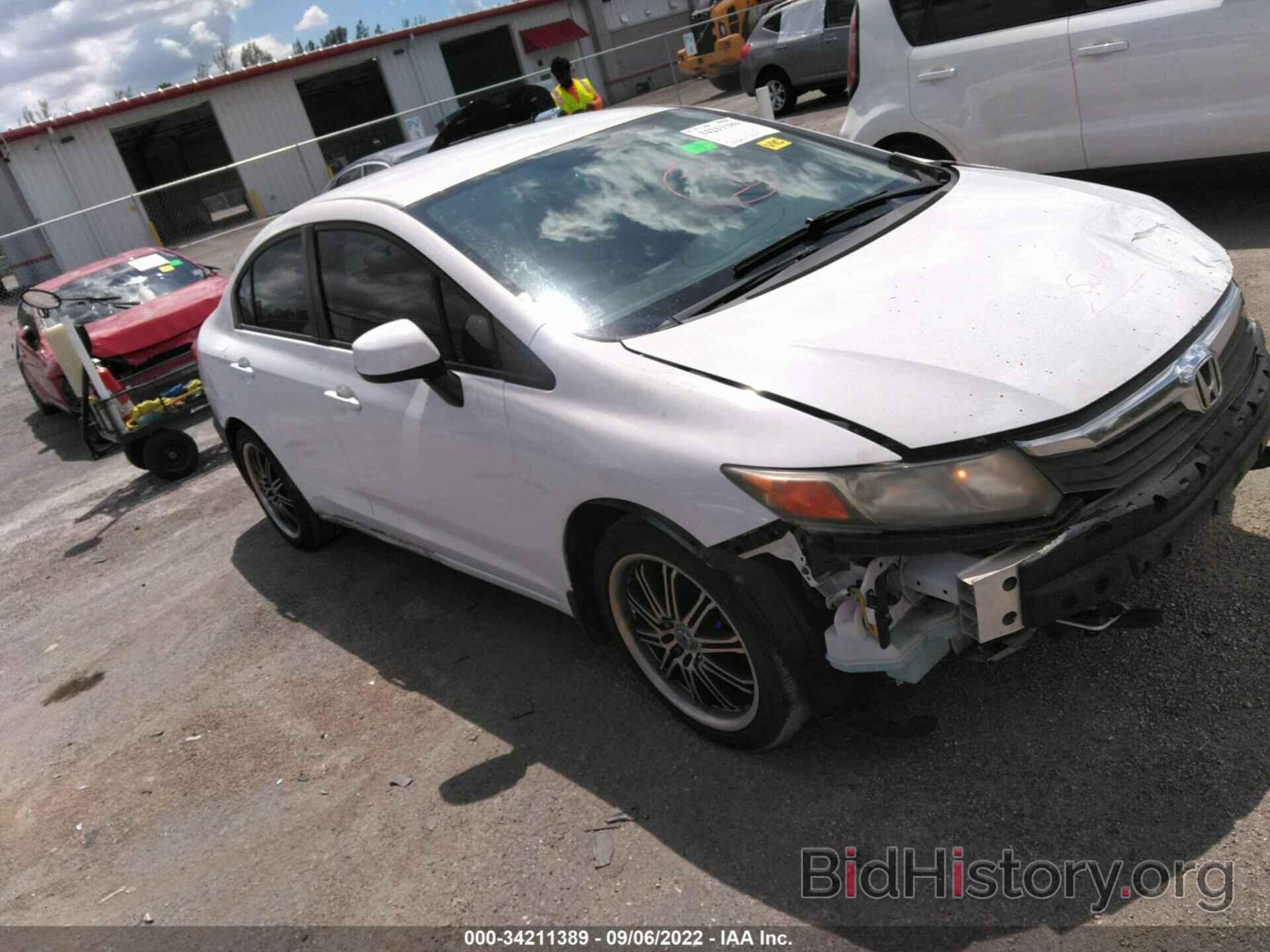 Photo 2HGFB2F56CH317043 - HONDA CIVIC SDN 2012