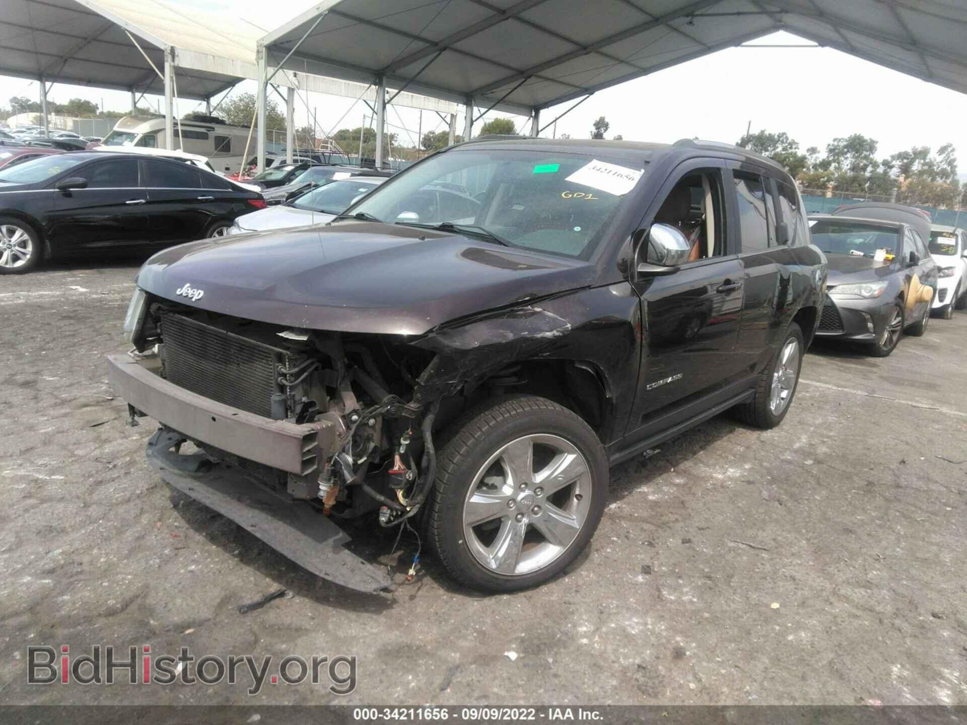 2014 JEEP COMPASS - VIN: 1C4NJDCB7ED703201 - Фото 2