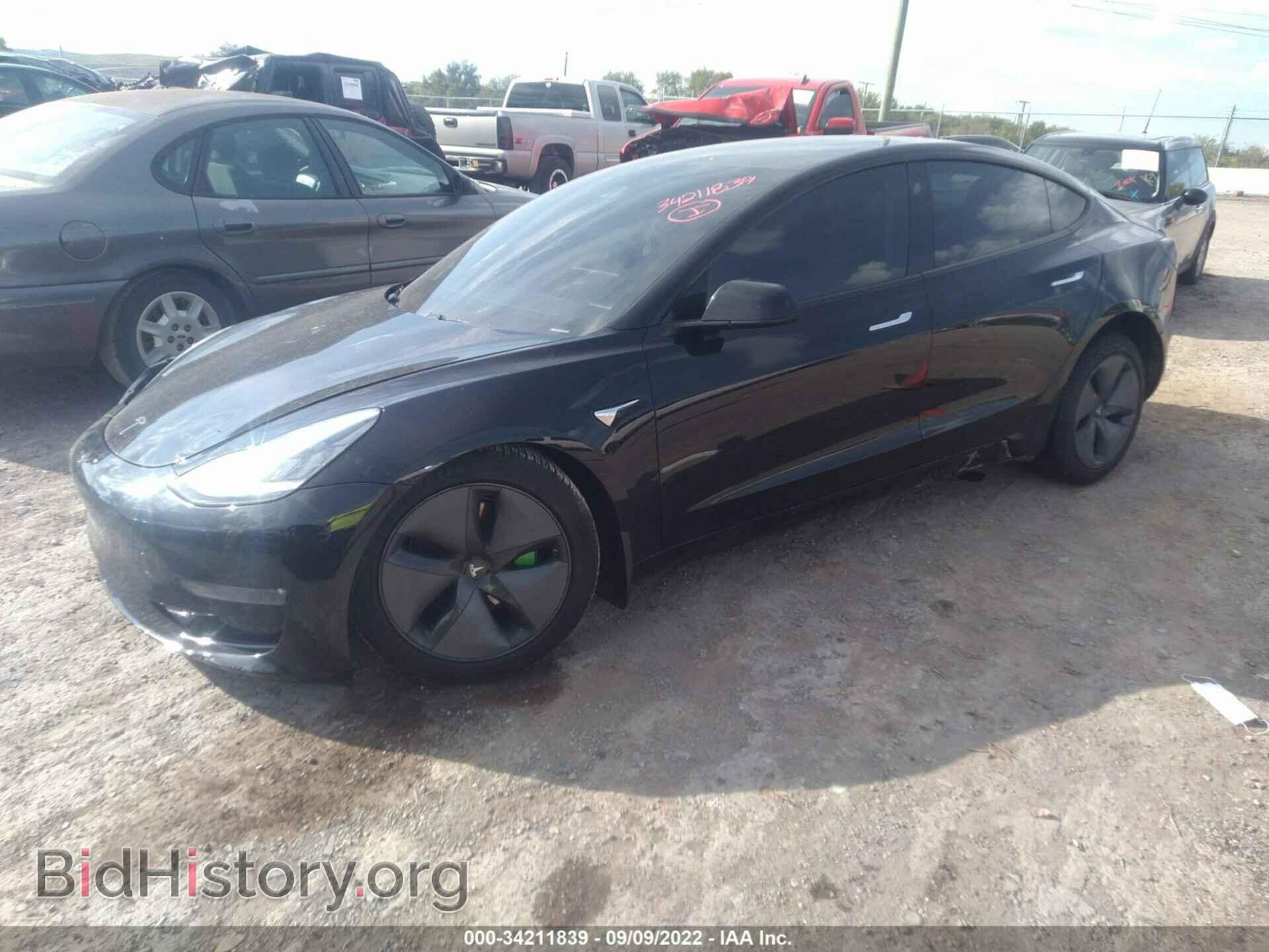 2019 TESLA MODEL 3 - VIN: 5YJ3E1EA6KF399491 - Фото 2