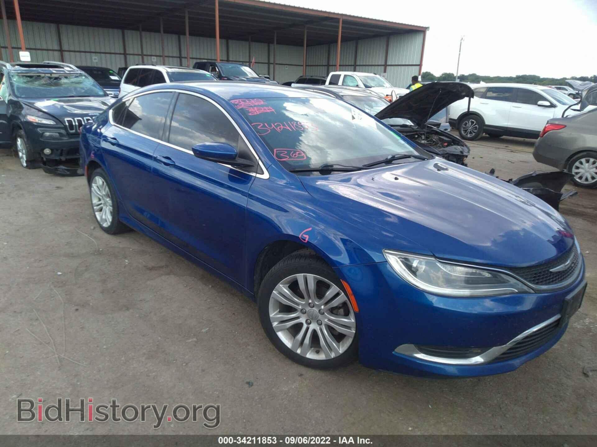 Фотография 1C3CCCAB7FN557297 - CHRYSLER 200 2015