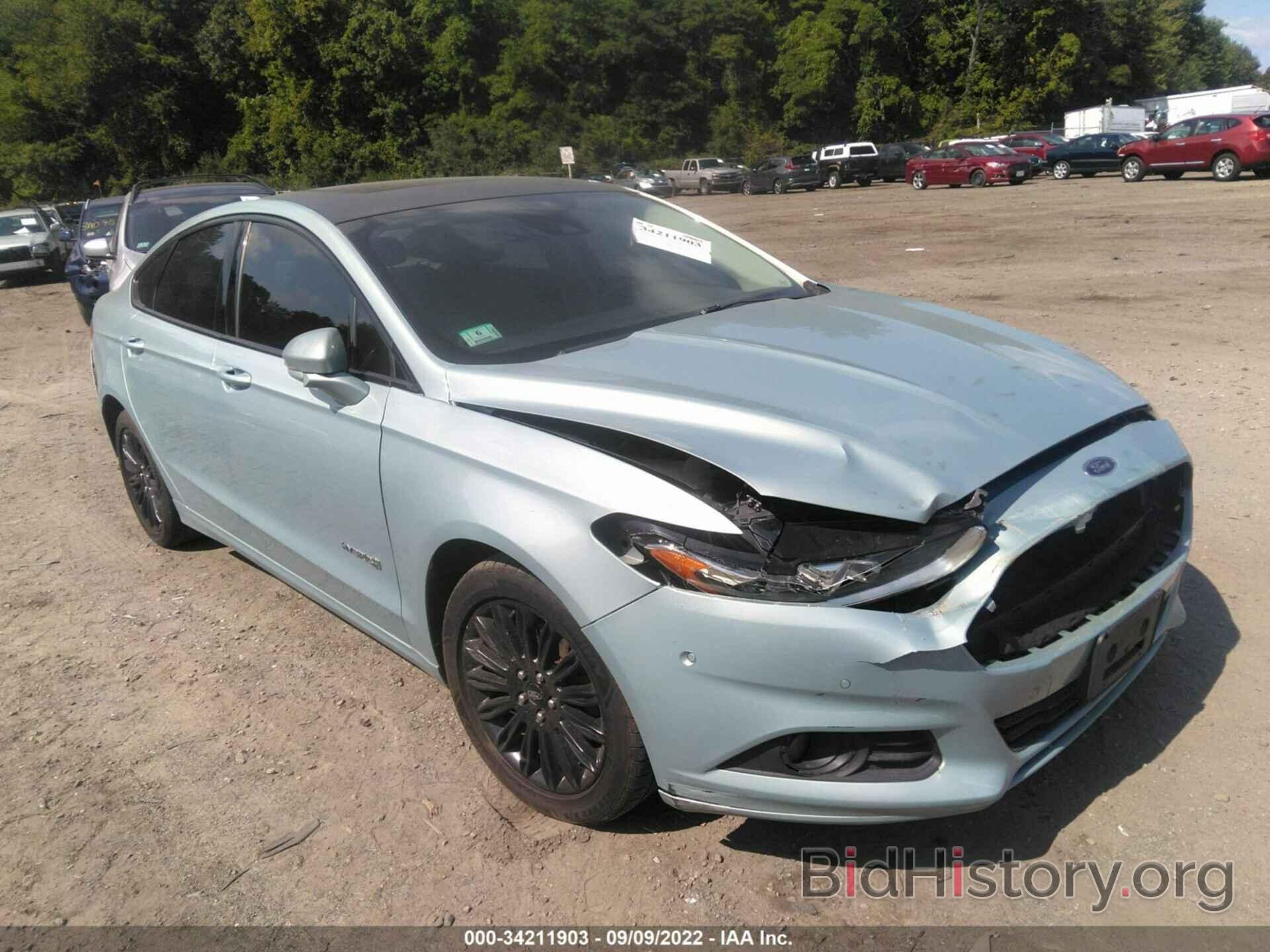 Photo 3FA6P0LU6ER197130 - FORD FUSION 2014