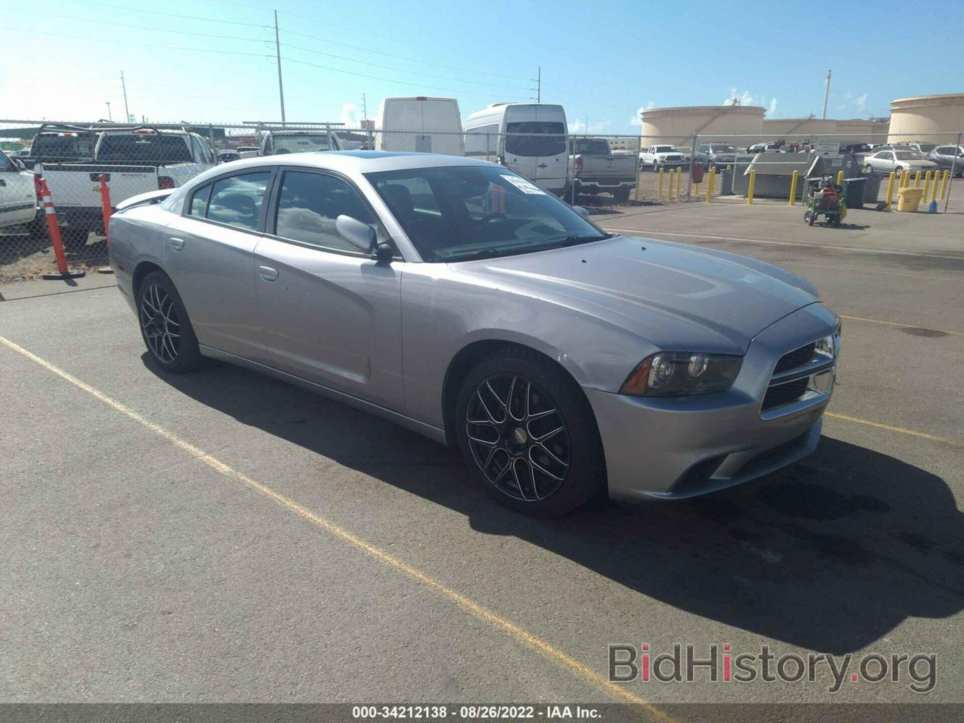 Photo 2C3CDXHG5DH745196 - DODGE CHARGER 2013