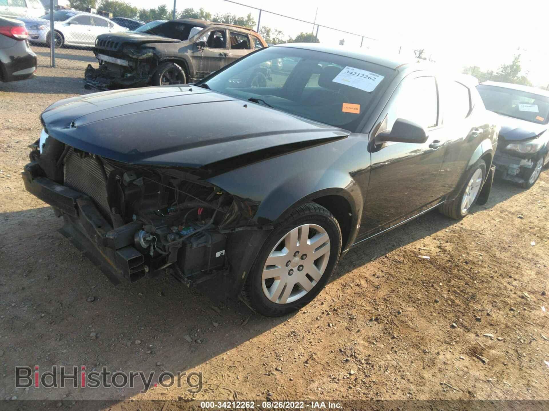 2013 DODGE AVENGER - VIN: 1C3CDZAB3DN725336 - Фото 2