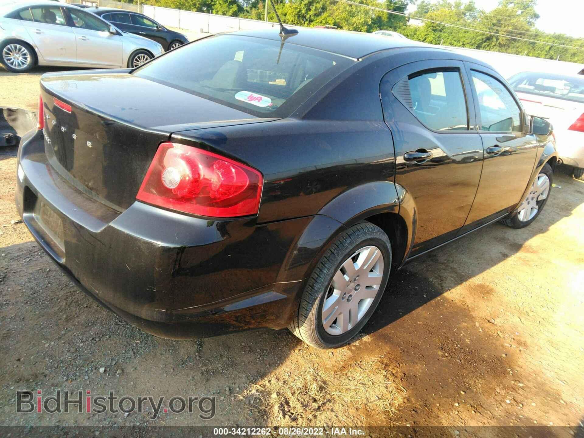 2013 DODGE AVENGER - VIN: 1C3CDZAB3DN725336 - Фото 4