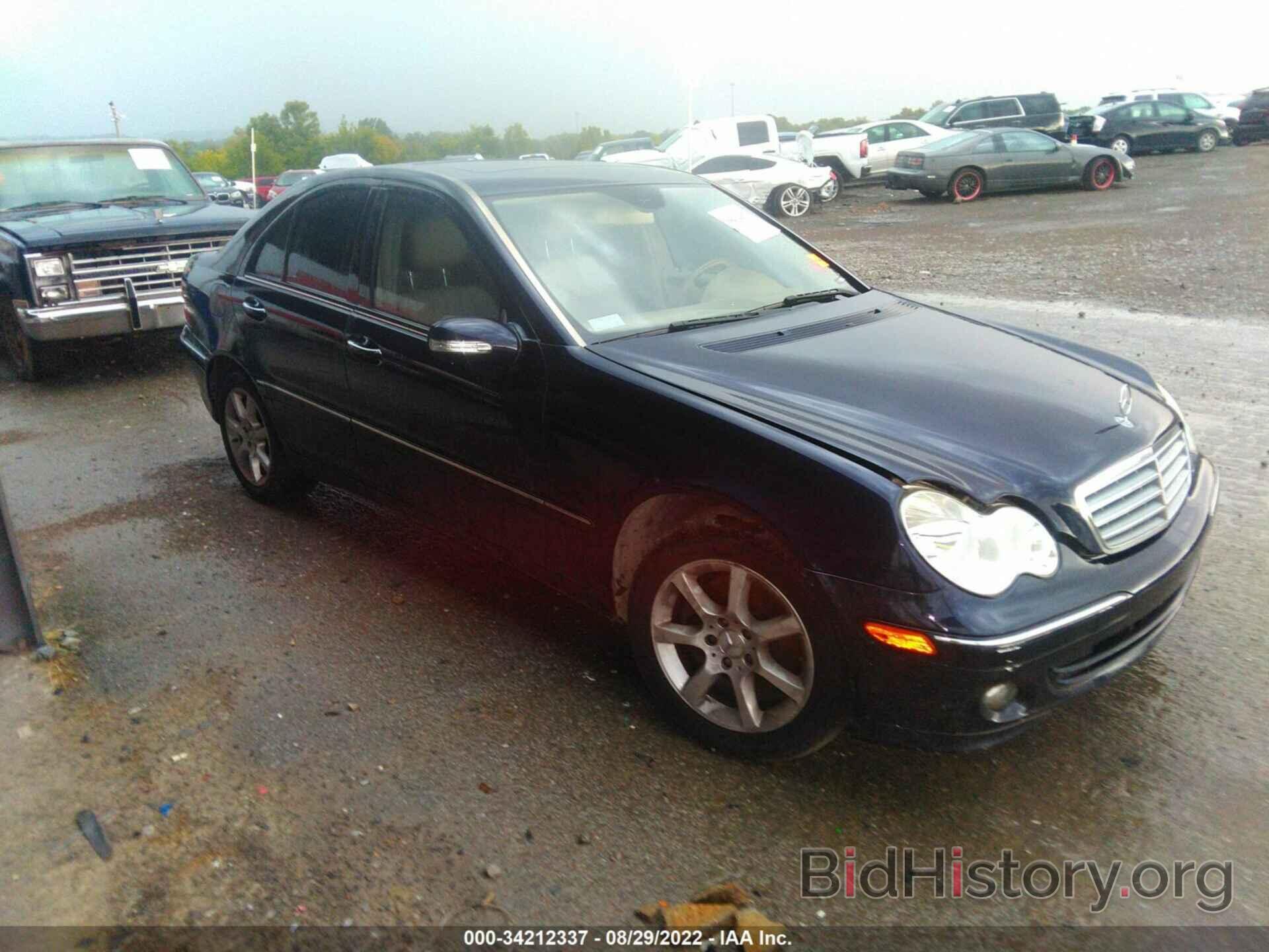 Photo WDBRF54H87F854355 - MERCEDES-BENZ C-CLASS 2007