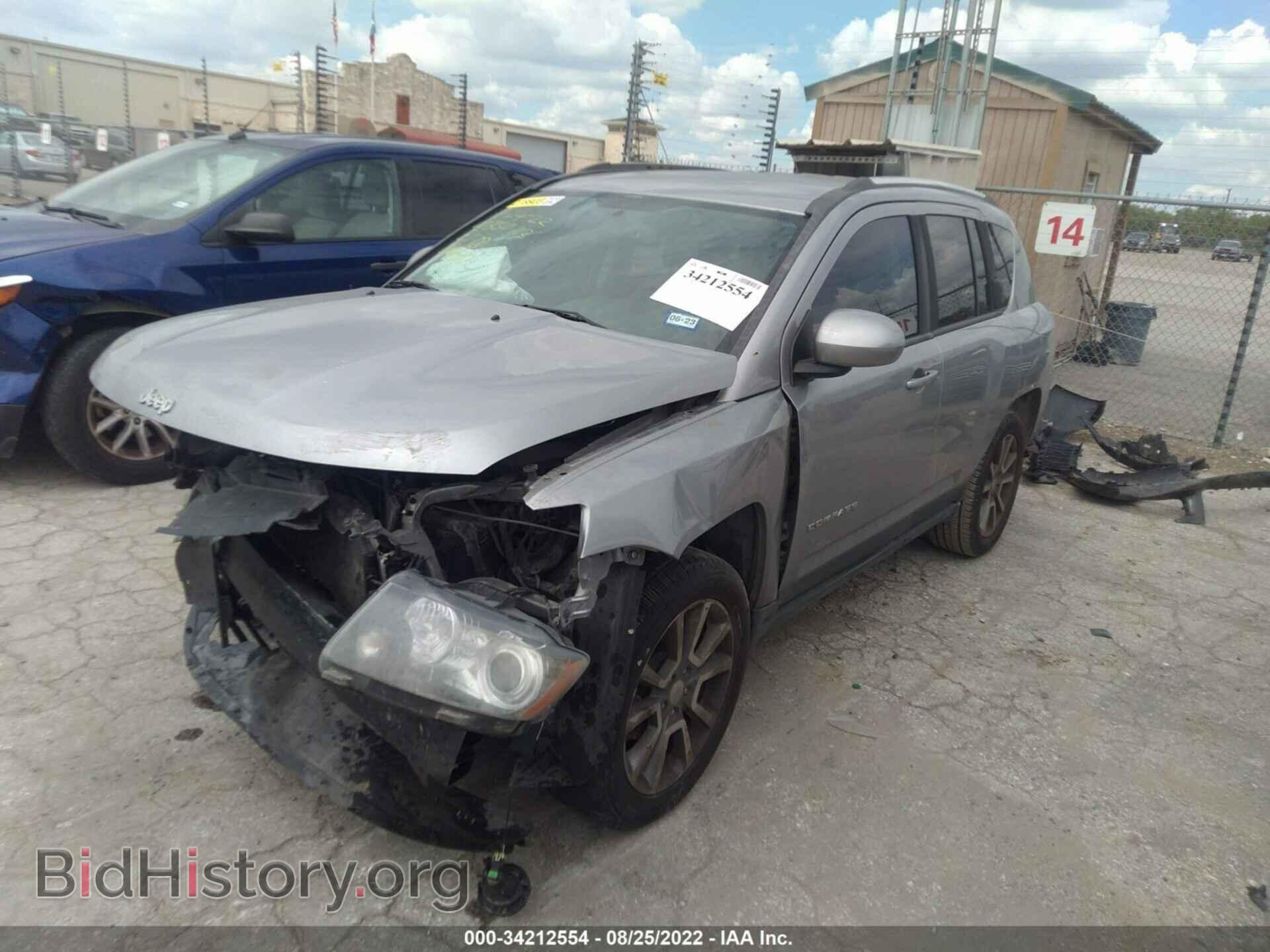 2014 JEEP COMPASS - VIN: 1C4NJCCB4ED886647 - Фото 2