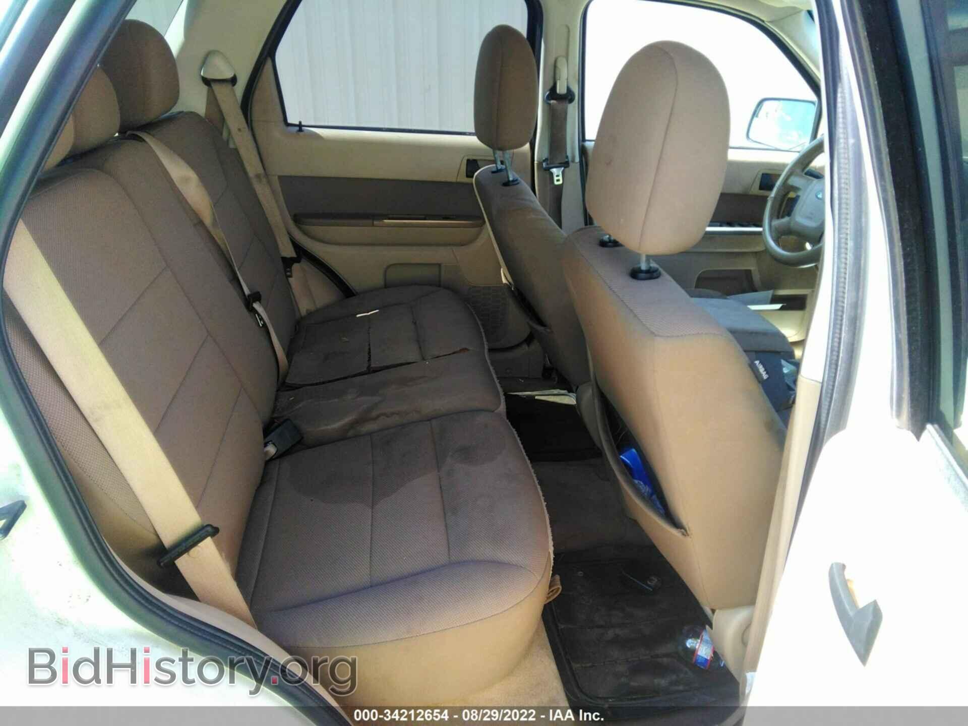 2010 FORD ESCAPE - VIN: 1FMCU0D79AKB11270 - Фото 8