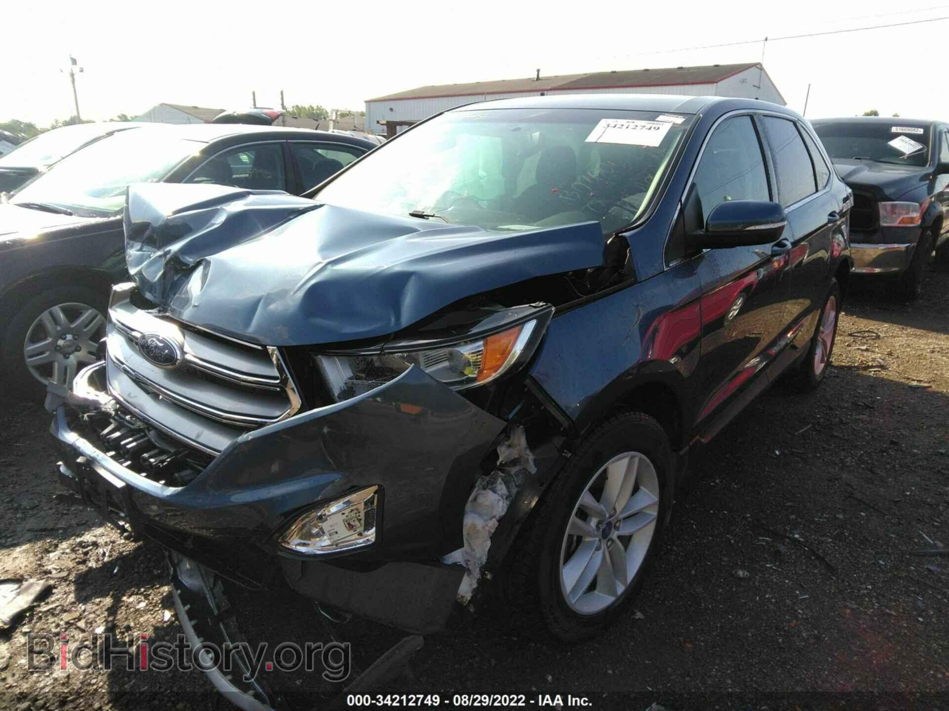 2018 FORD EDGE - VIN: 2FMPK4J86JBB02001 - Фото 2