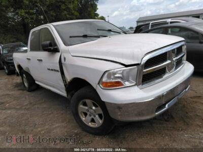 2012 RAM 1500 SLT, white — VIN 1C6RD7GP3CS220725, IAAI