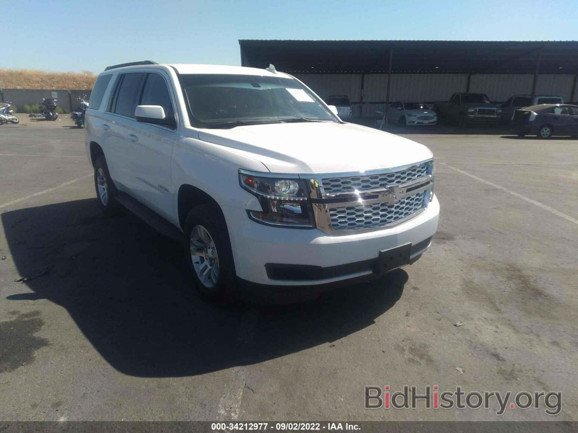 Photo 1GNSCAKC3KR321386 - CHEVROLET TAHOE 2019