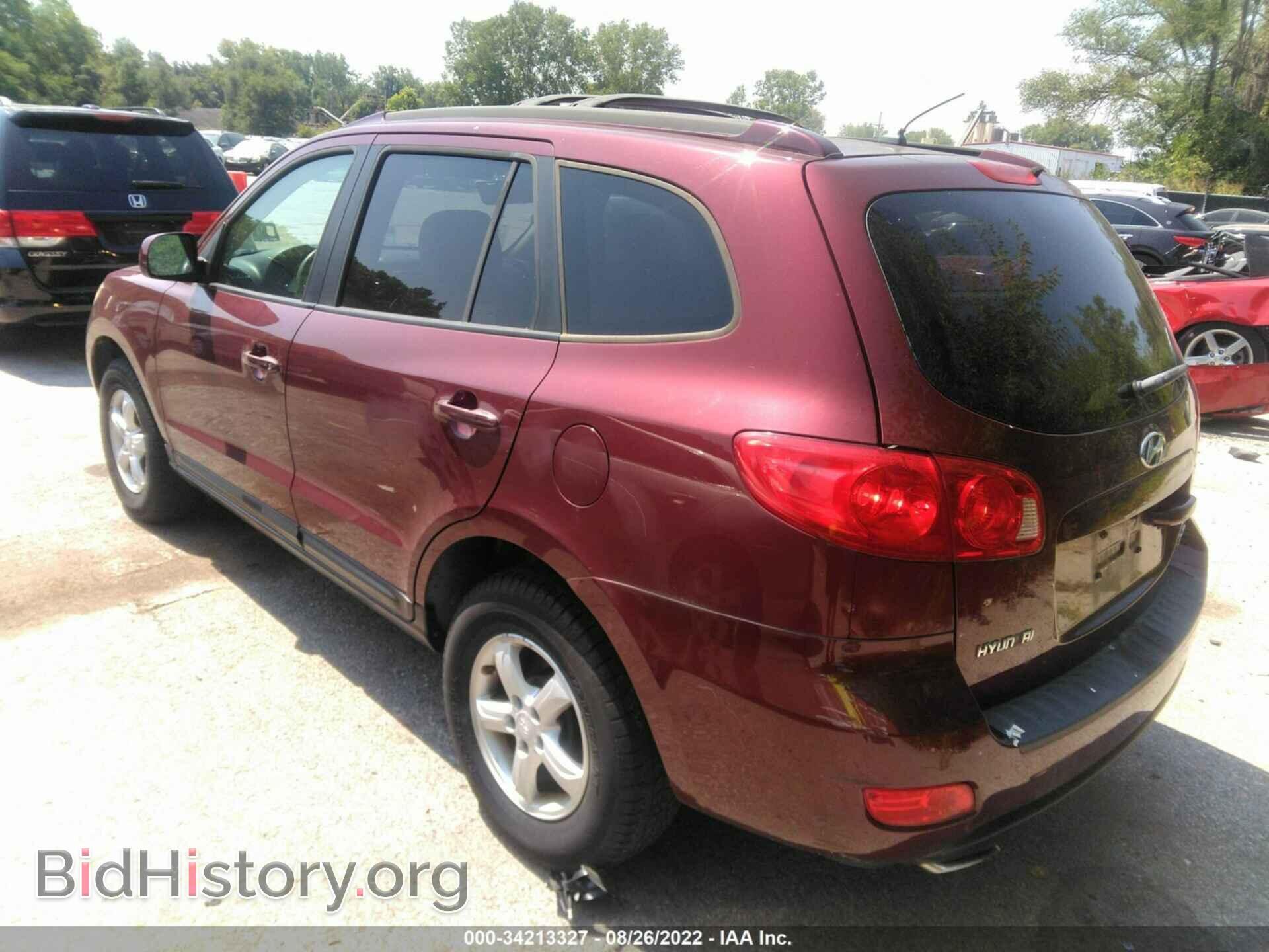 2007 HYUNDAI SANTA FE - VIN: 5NMSG13D57H043557 - Фото 3