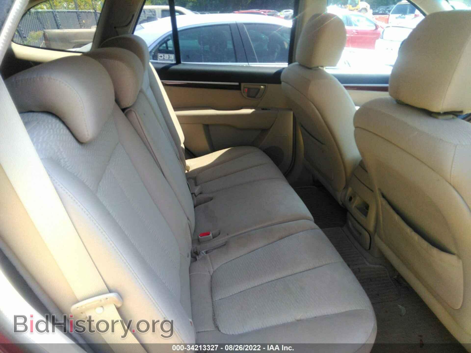 2007 HYUNDAI SANTA FE - VIN: 5NMSG13D57H043557 - Фото 8