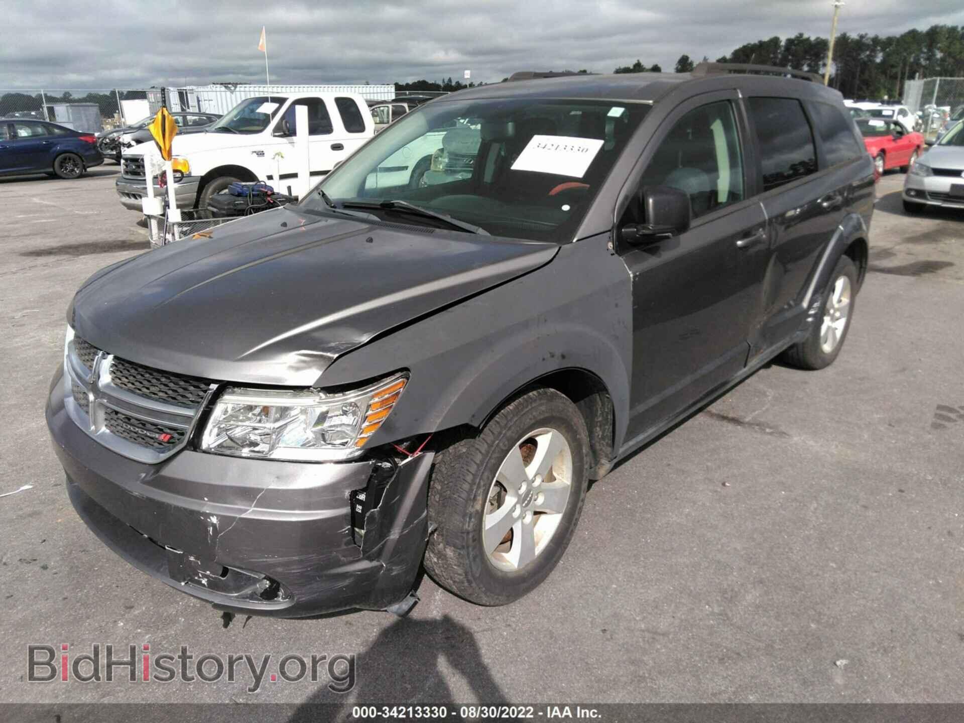 2013 DODGE JOURNEY - VIN: 3C4PDCAB5DT555636 - Фото 2