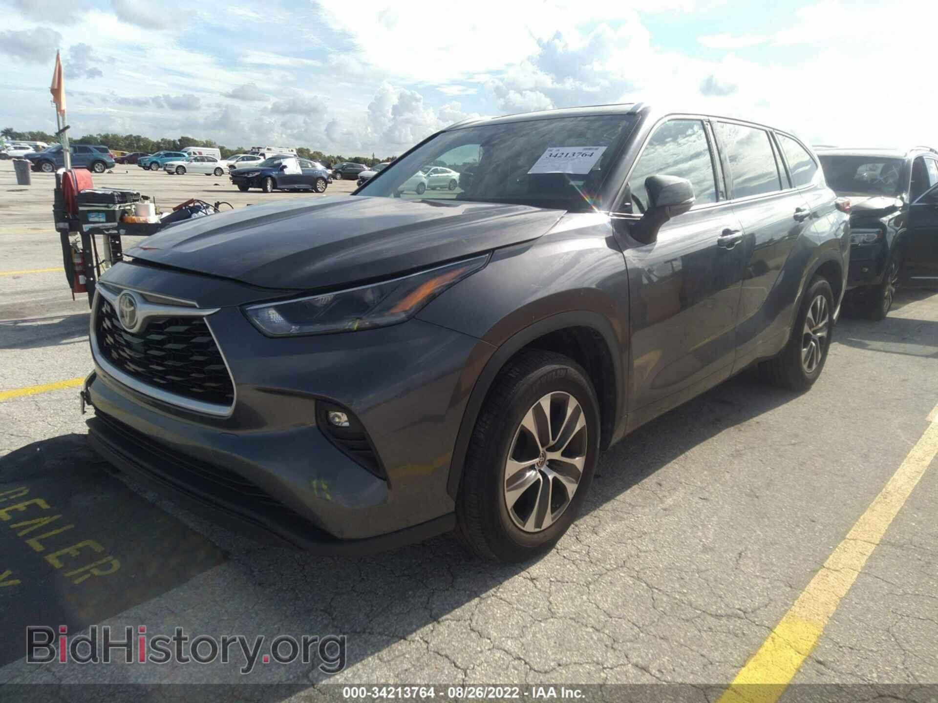 2021 TOYOTA HIGHLANDER - VIN: 5TDGZRAH0MS037520 - Фото 2