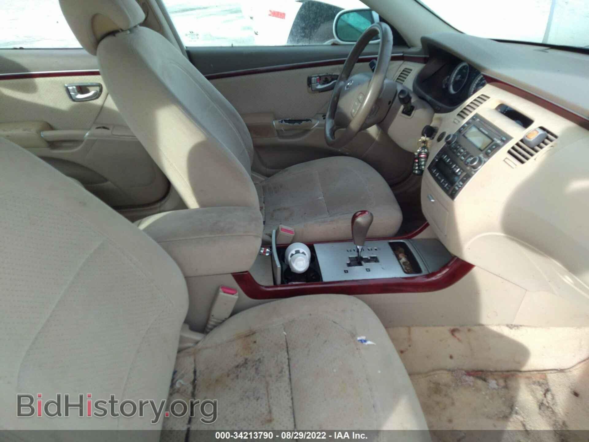2007 HYUNDAI AZERA - VIN: KMHFC46DX7A199657 - Фото 5