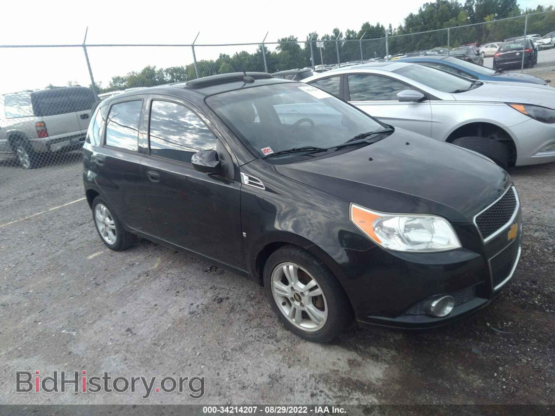 Photo KL1TG66E19B607290 - CHEVROLET AVEO 2009
