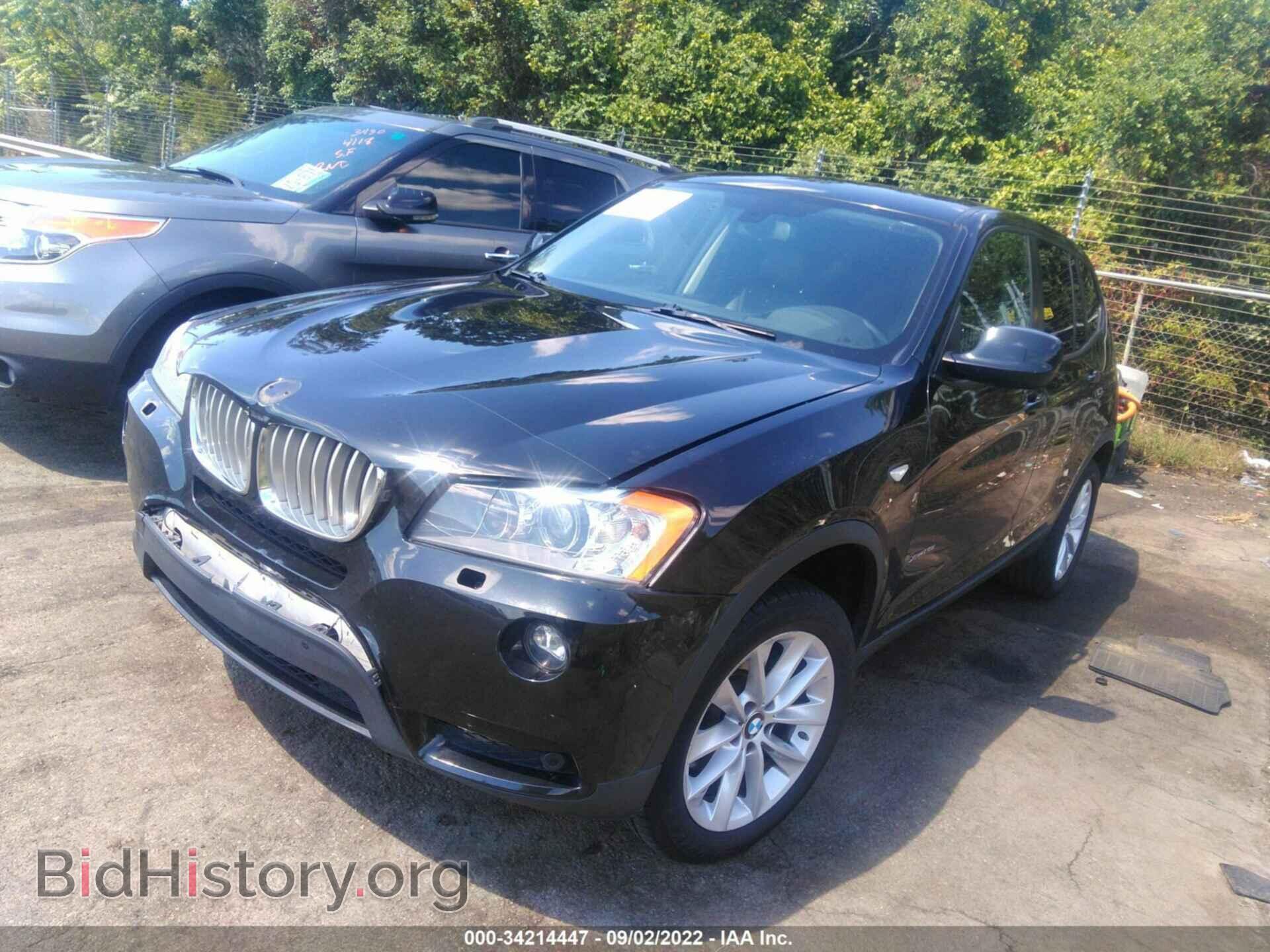 2014 BMW X3 - VIN: 5UXWX9C58E0D38417 - Фото 2